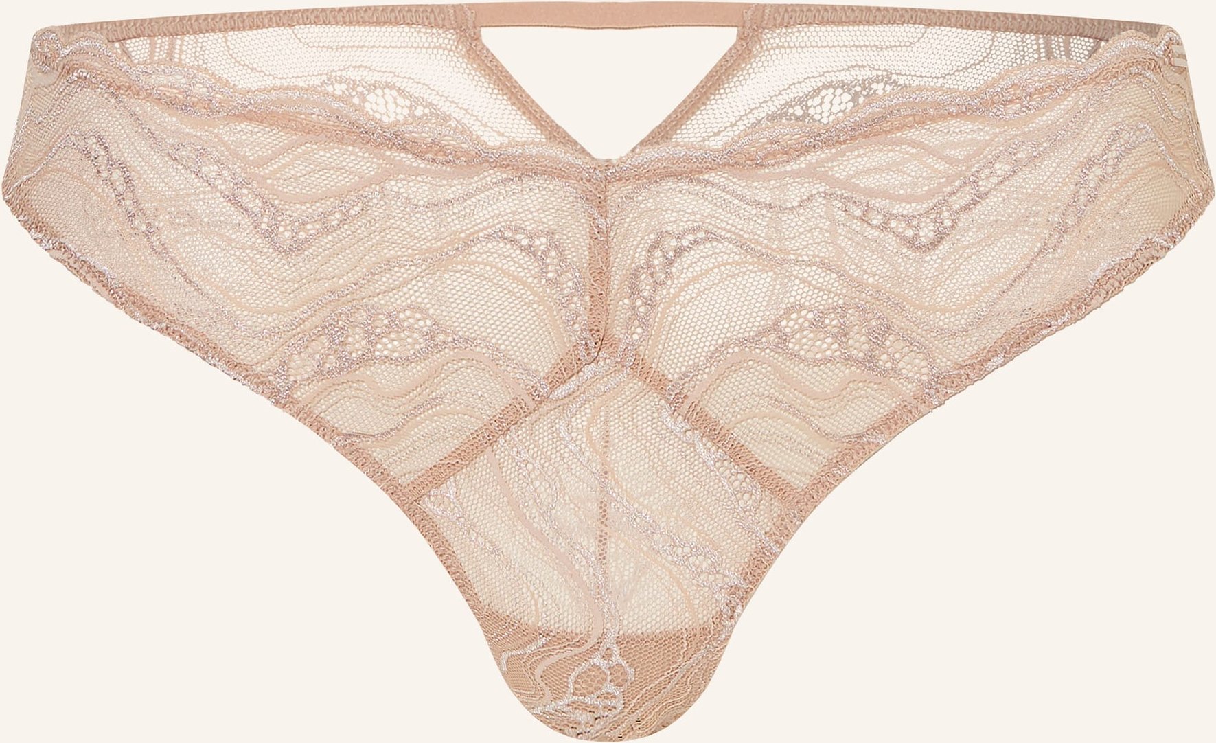 Calvin Klein Slip Sensual Stretch Lace beige