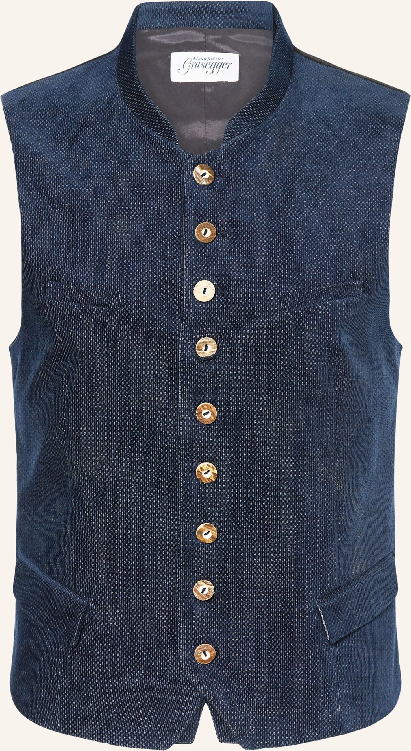 Grasegger Trachtenweste Vittoria blau