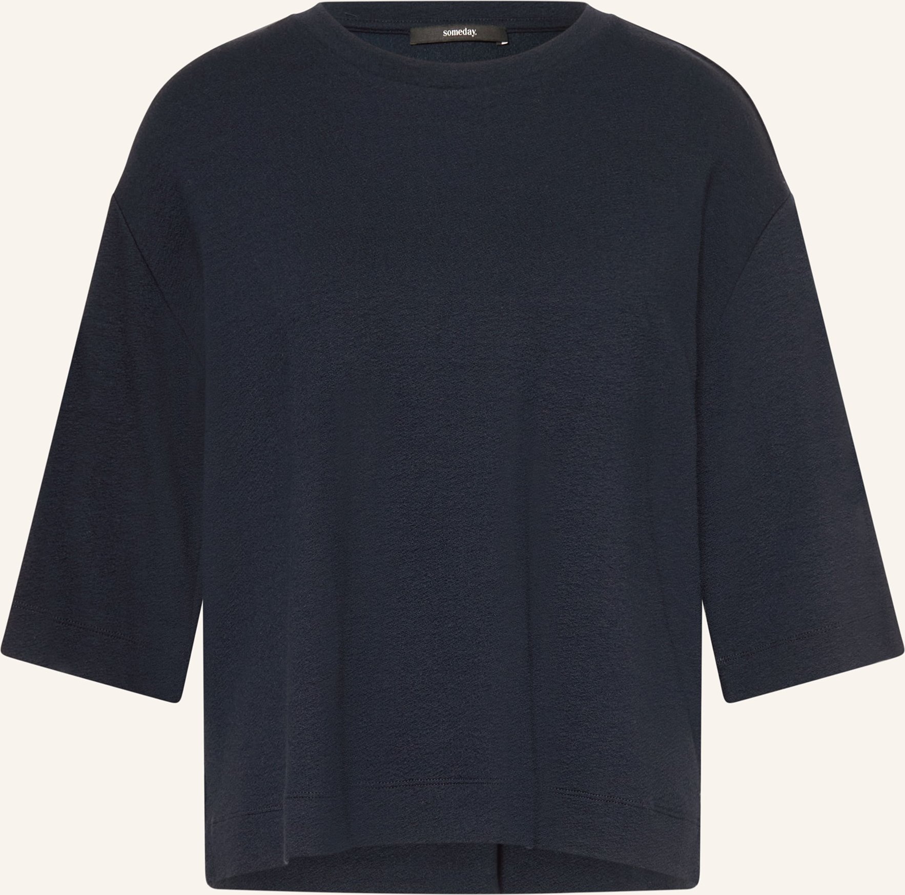 Someday Blusenshirt Kavira Mit 3/4-Arm blau