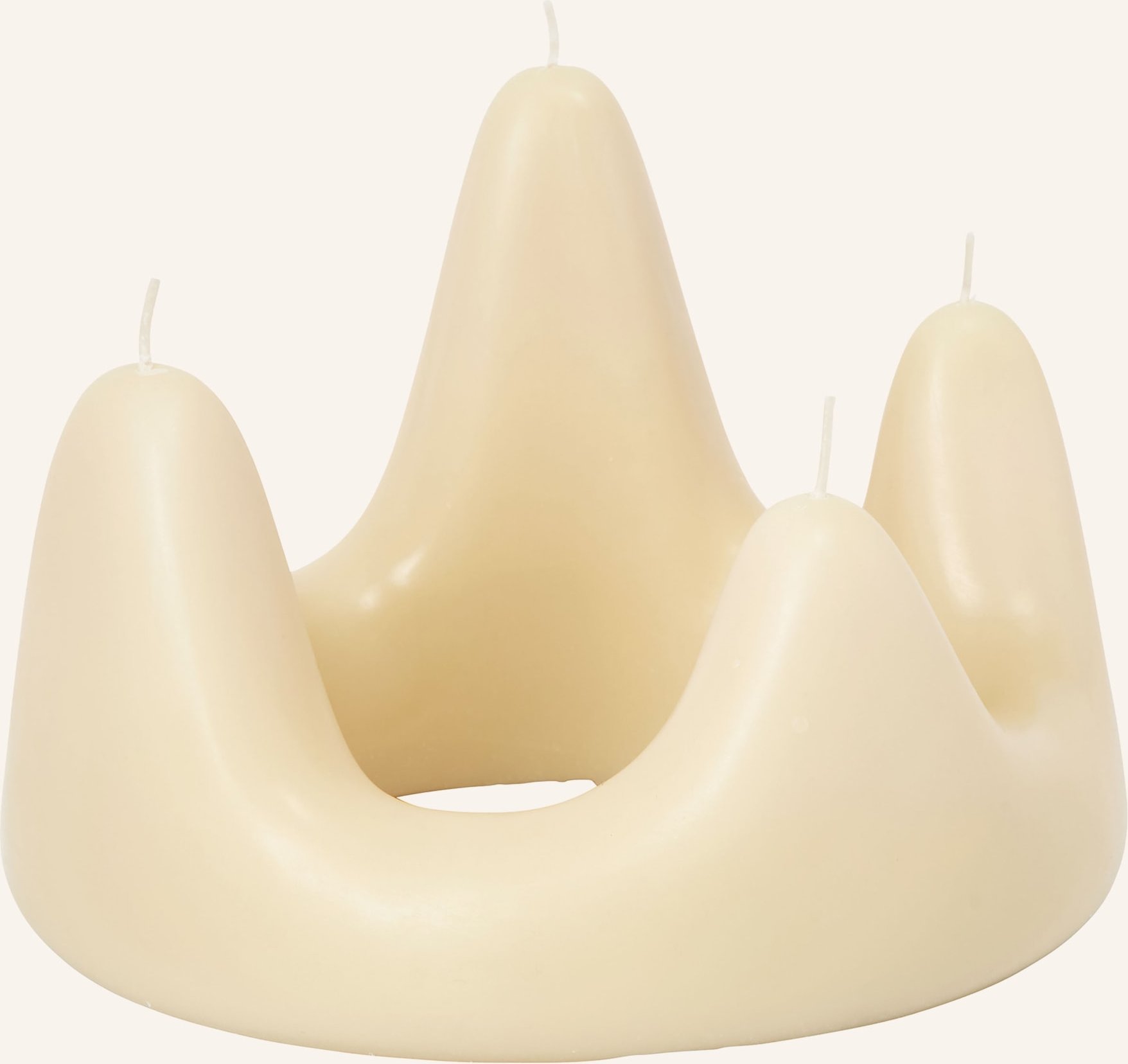 Ferm Living Kerze Stala beige