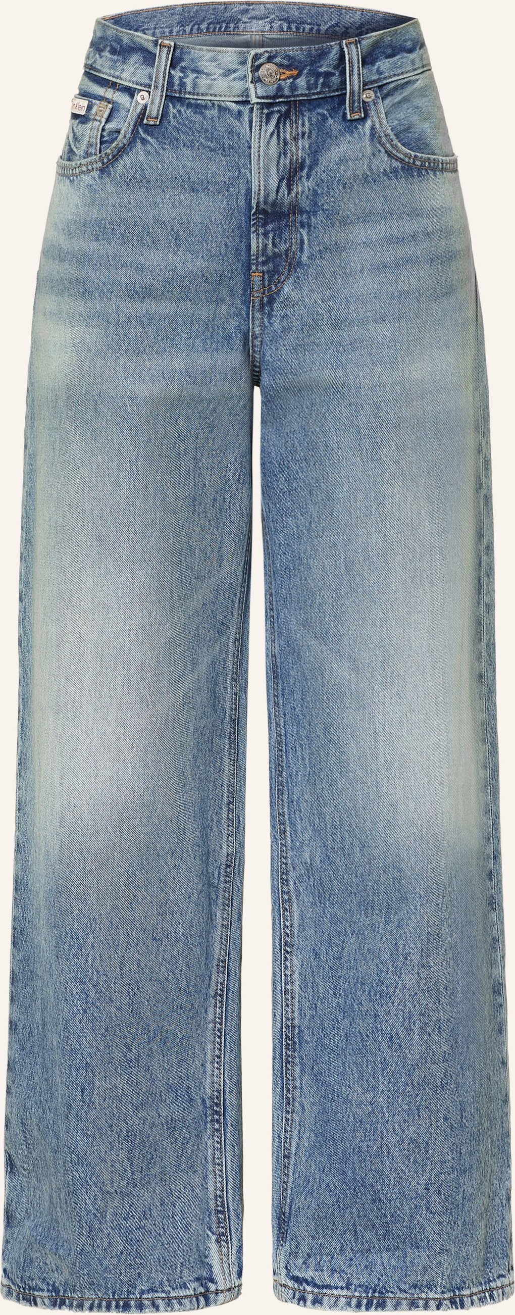 Calvin Klein Jeans Wide Leg Jeans Andrew blau