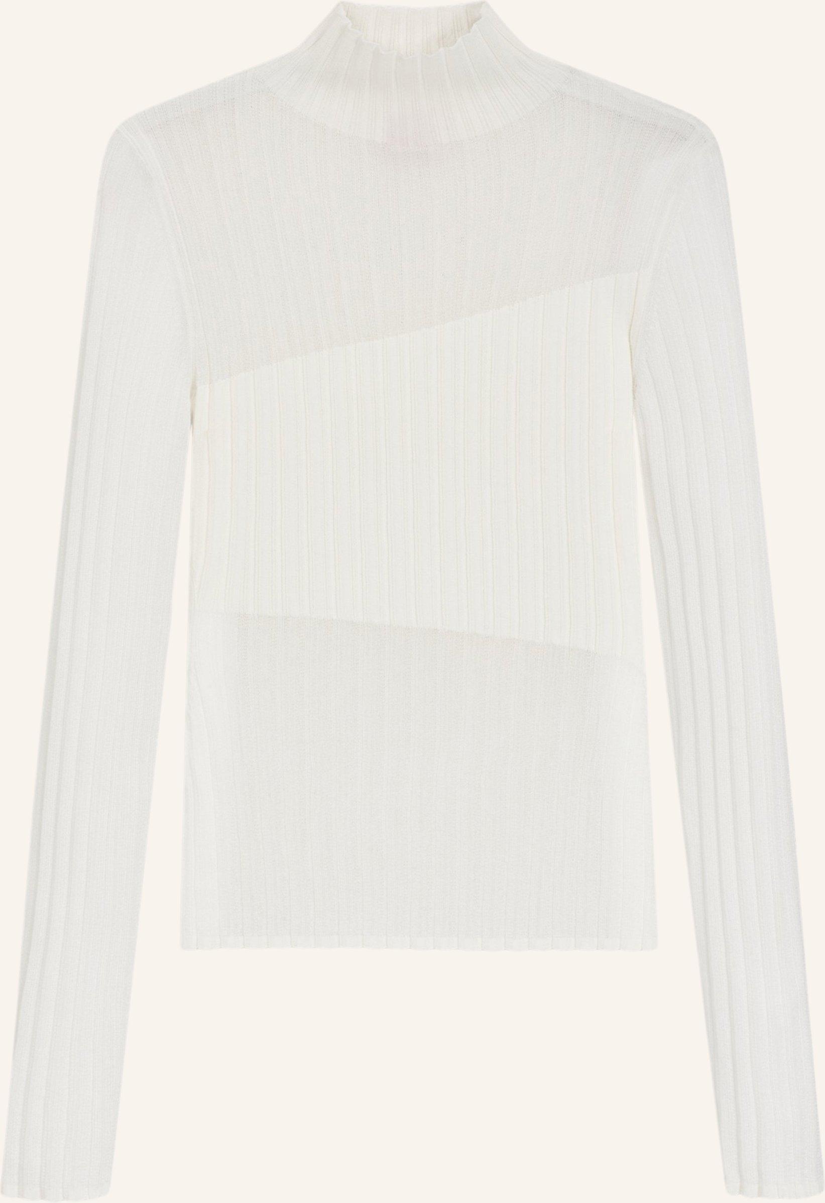 Hugo Pullover Siclamino Slim Fit beige