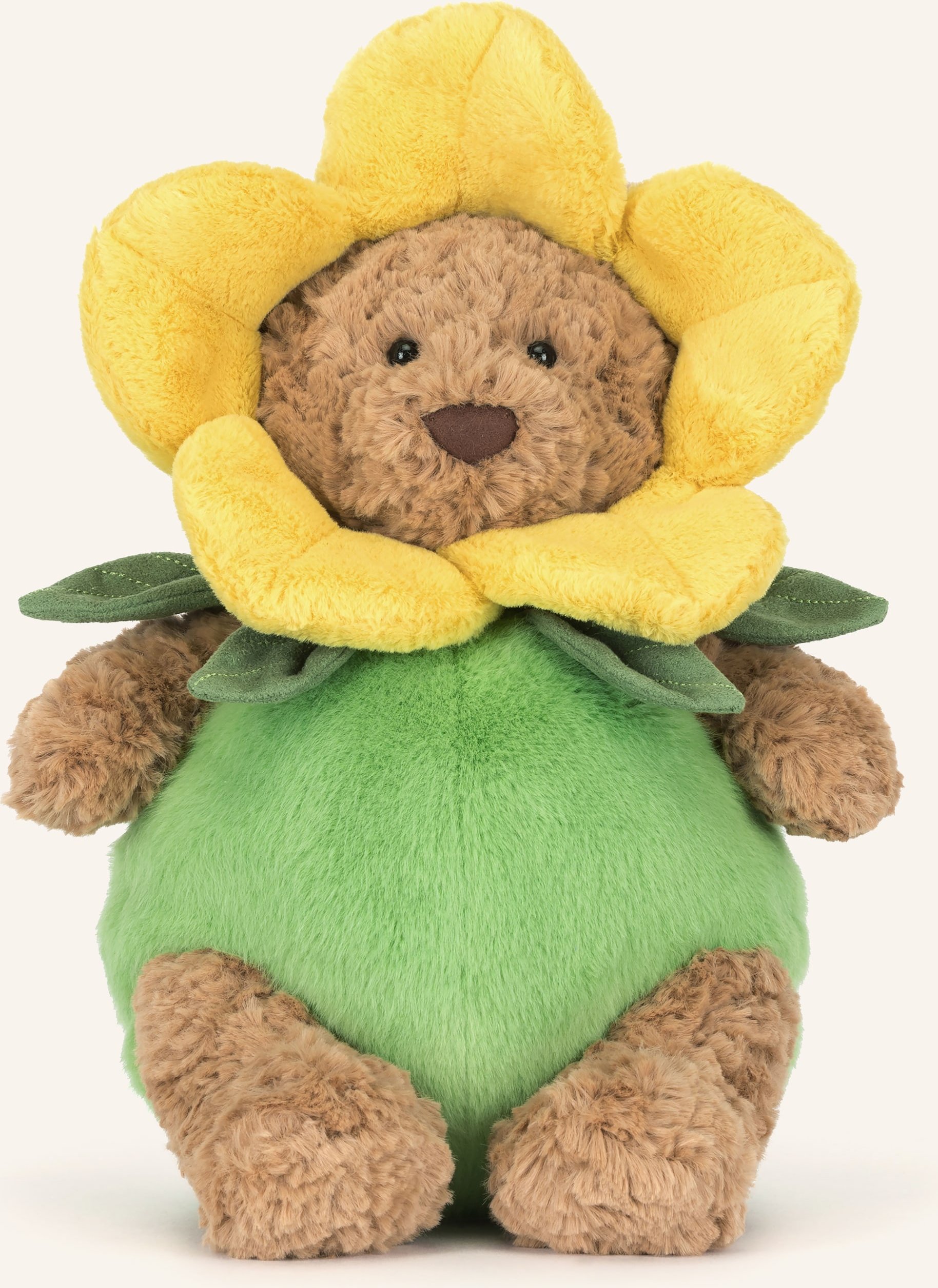 Jellycat Plüsch-Spielzeug Bartholomew Bear Daffodil Outfit braun
