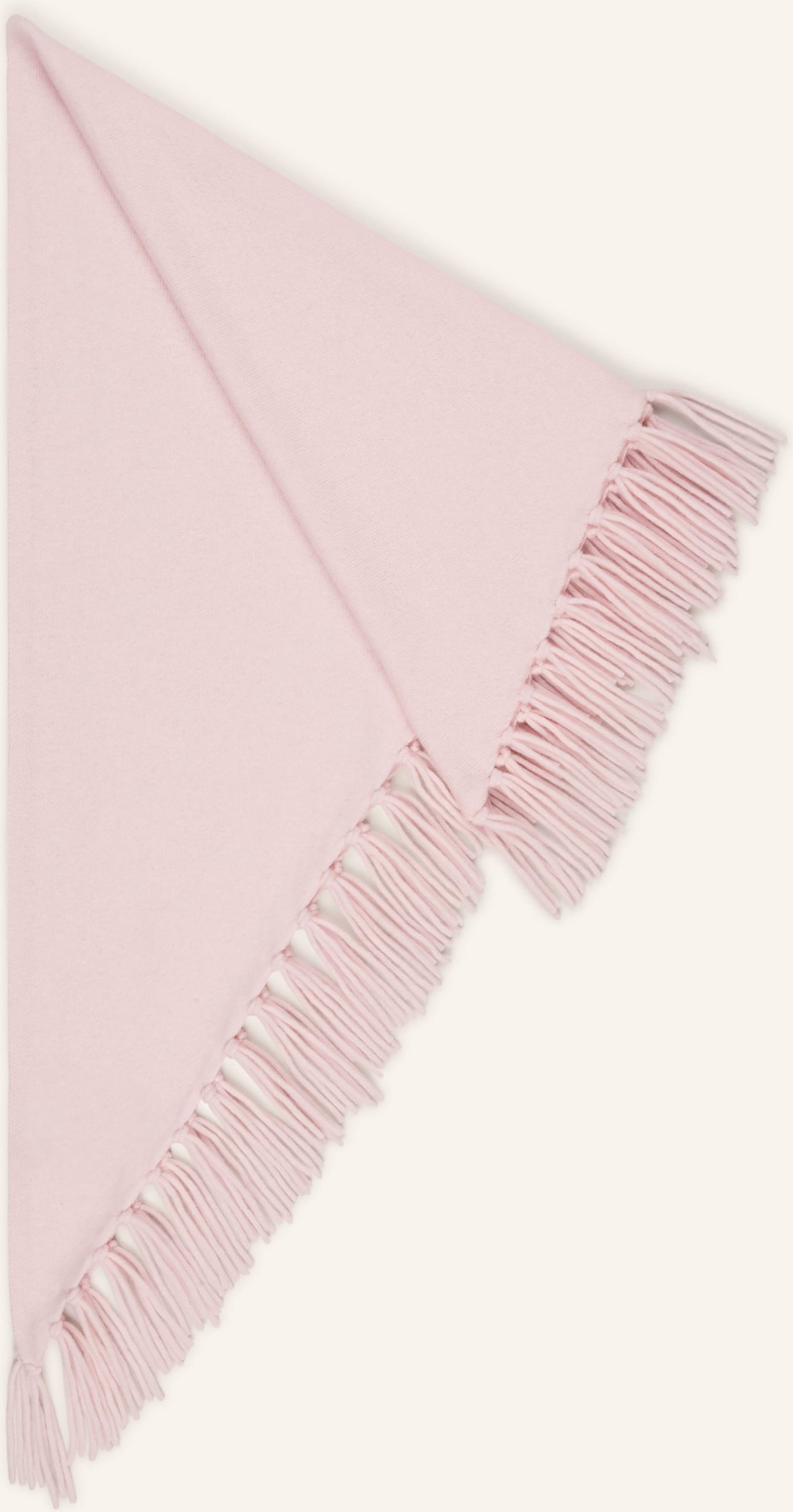 Darling Harbour Dreieckstuch Mit Seide rosa