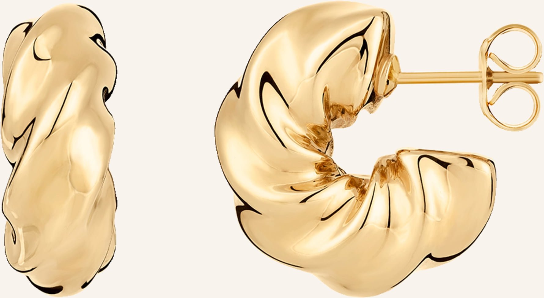 Wempe Fine Jewelry Ohrringe Twist gold