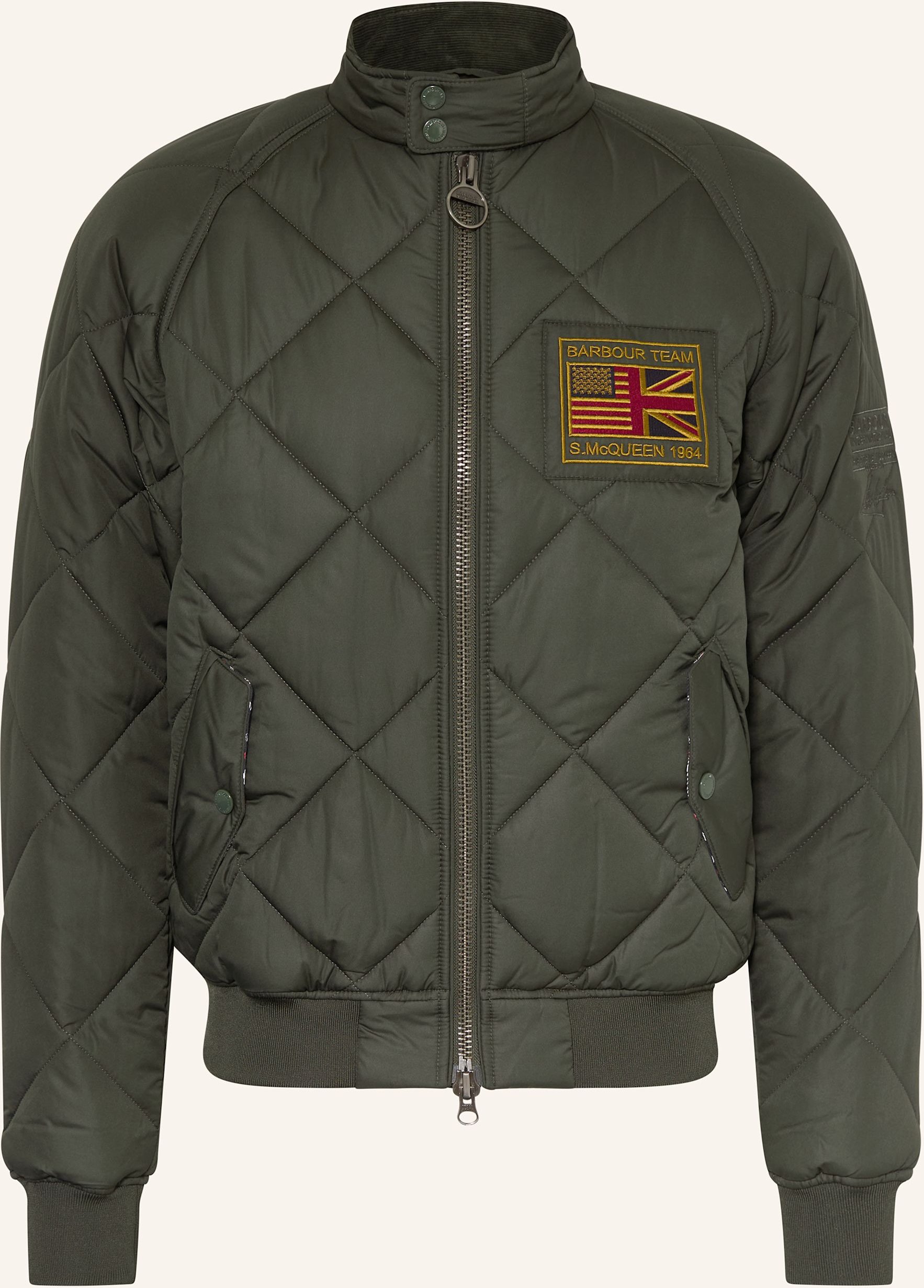 Thumbnail - Barbour International Stepp-Blouson gruen