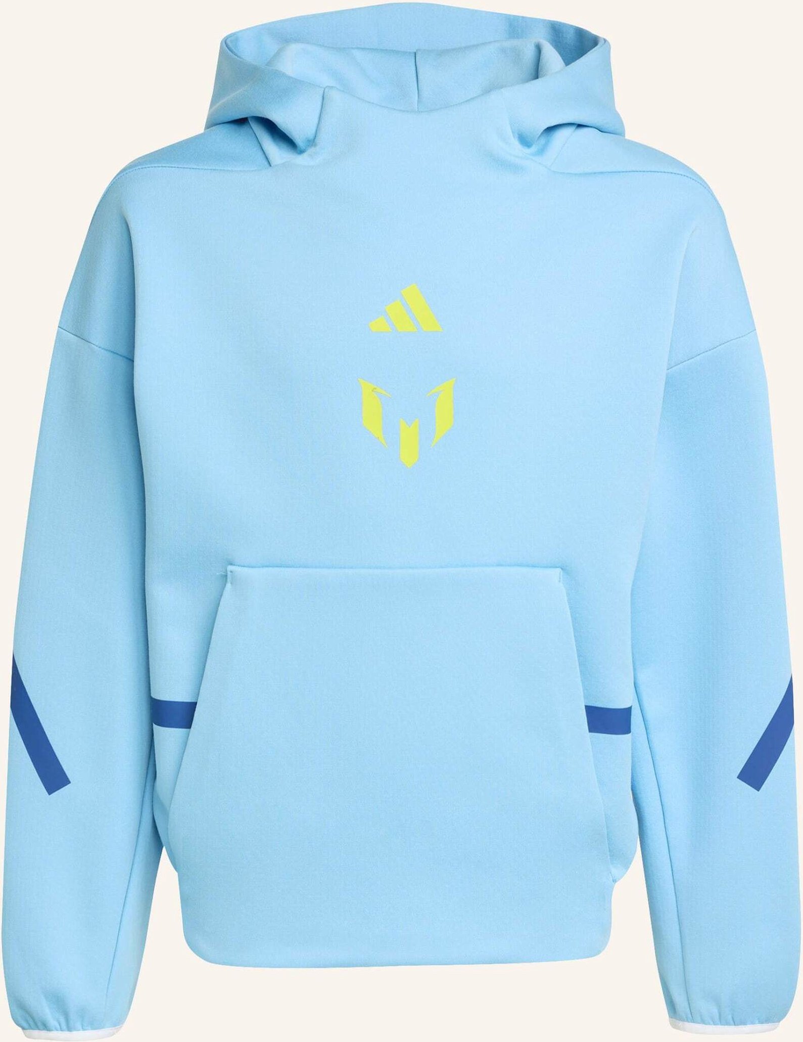 Thumbnail - Adidas Messi Zne Hoodie Kids Sweatshirt blau
