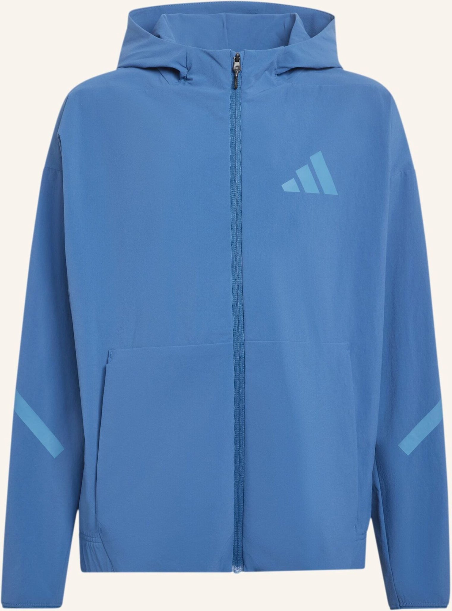 Adidas Adidas Z.N.E. Gewebte Travel Cover Up Trainingsjacke blau