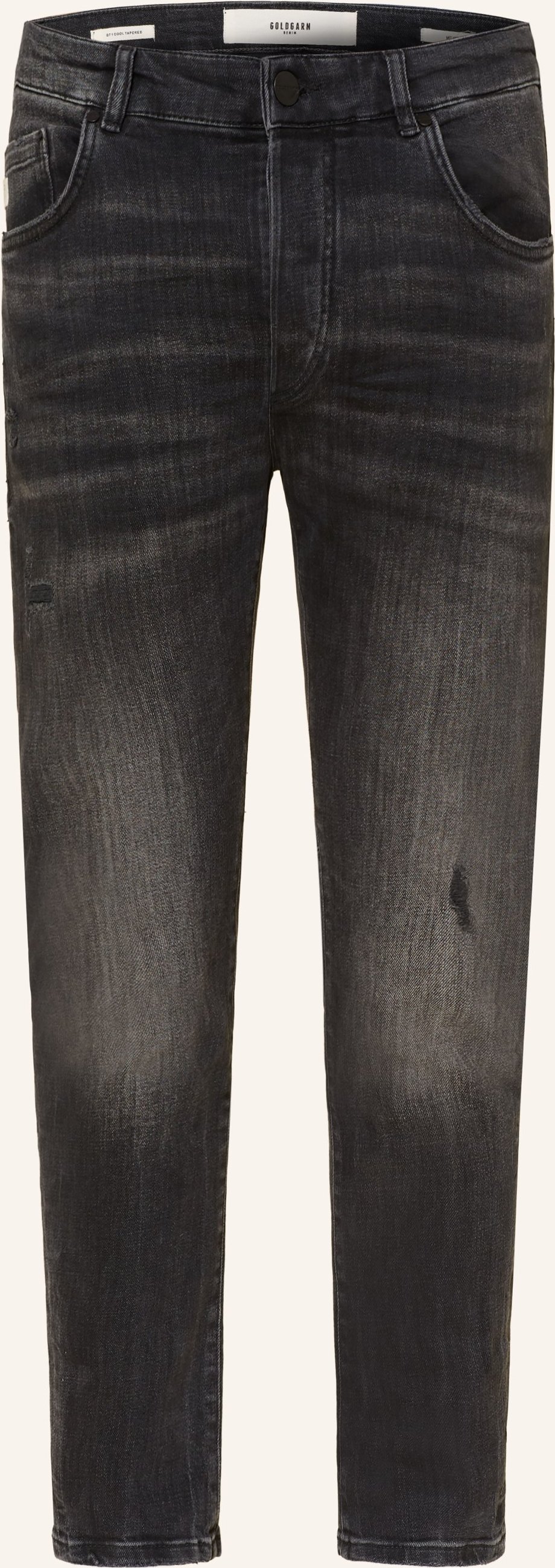 Goldgarn Denim Jeans q7 Cool Tapered Fit blau