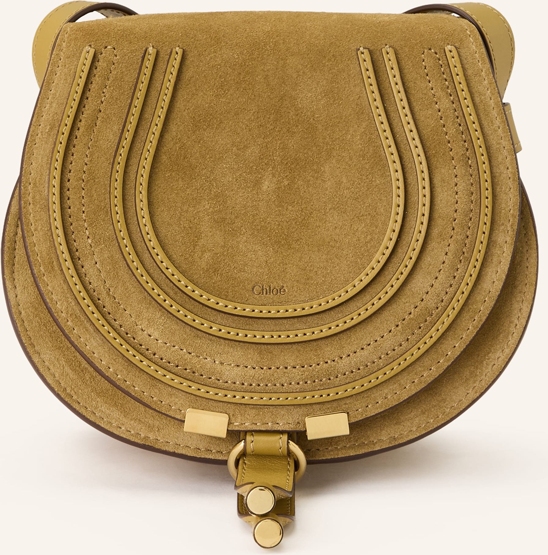 Chloé Umhängetasche Marcie braun