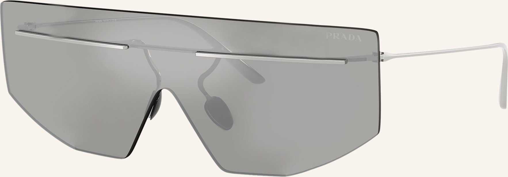 Thumbnail - Prada Sonnenbrille Pr b55s silber