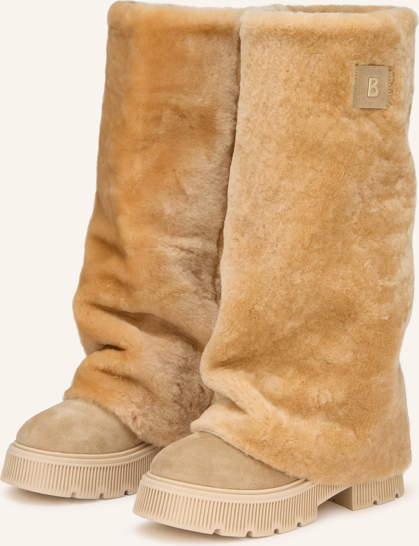 Bogner Plateau-Stiefel Turin beige