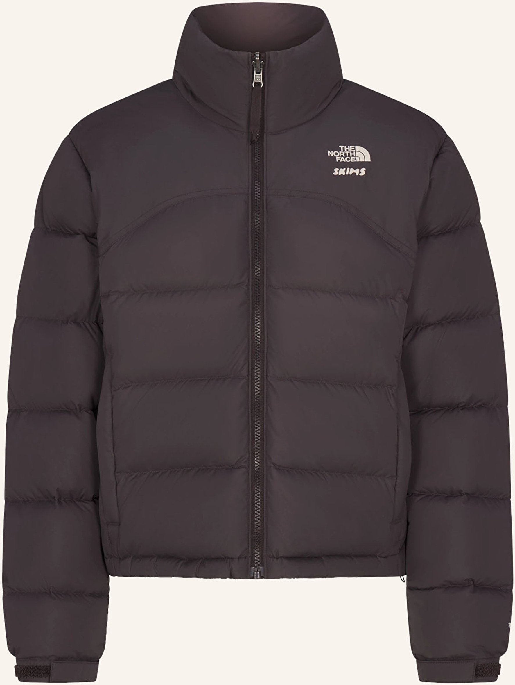 The North Face X Skims Daunenjacke Tnf X Project K 2000 Retro Shrunken Nuptse braun