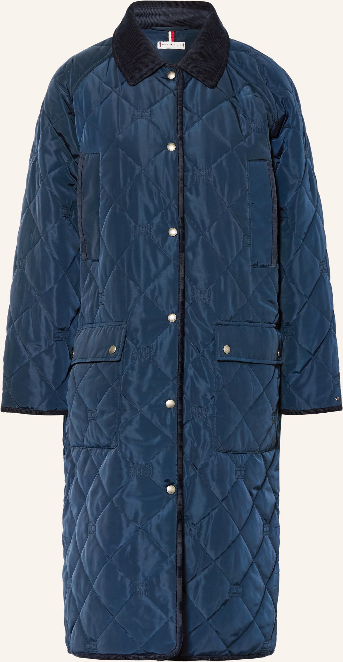 Tommy Hilfiger Steppmantel blau