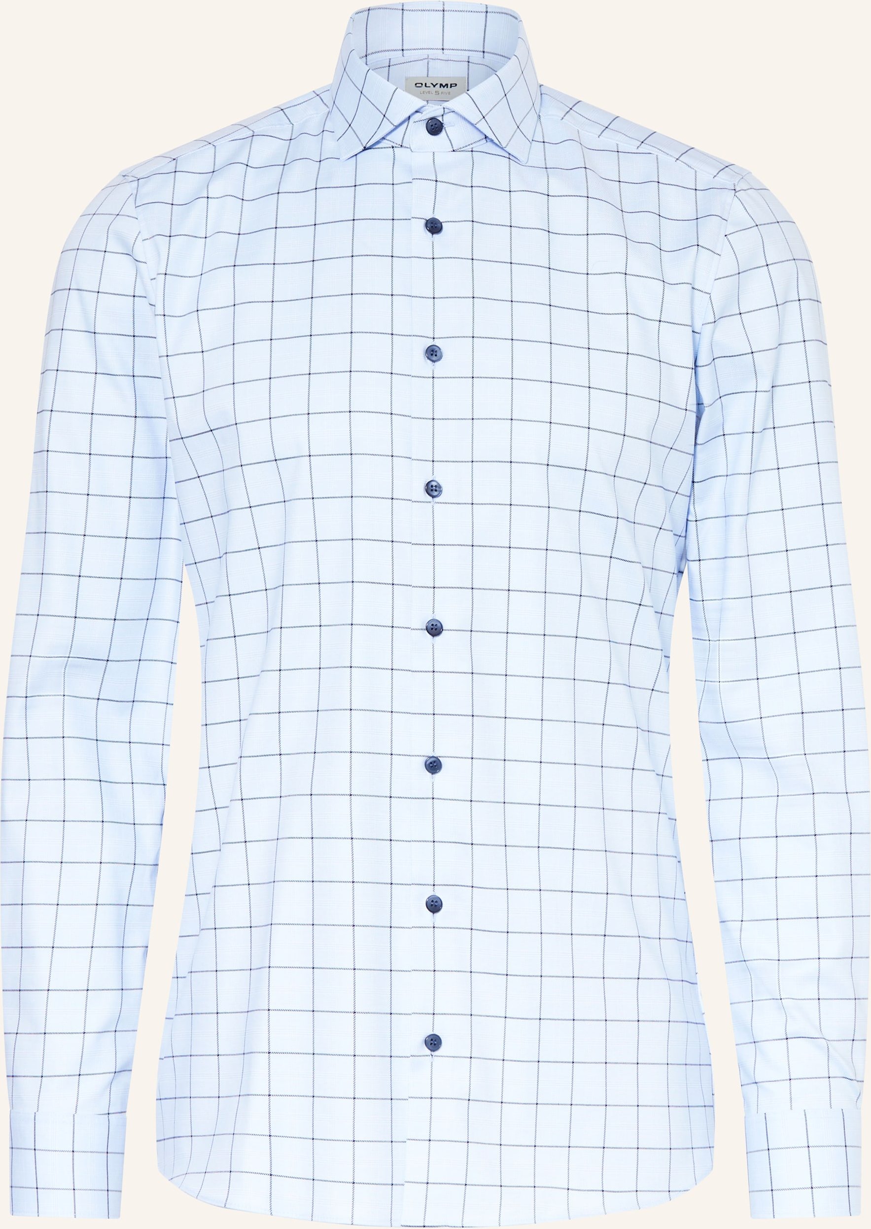 Olymp Hemd Level Five Body Fit blau