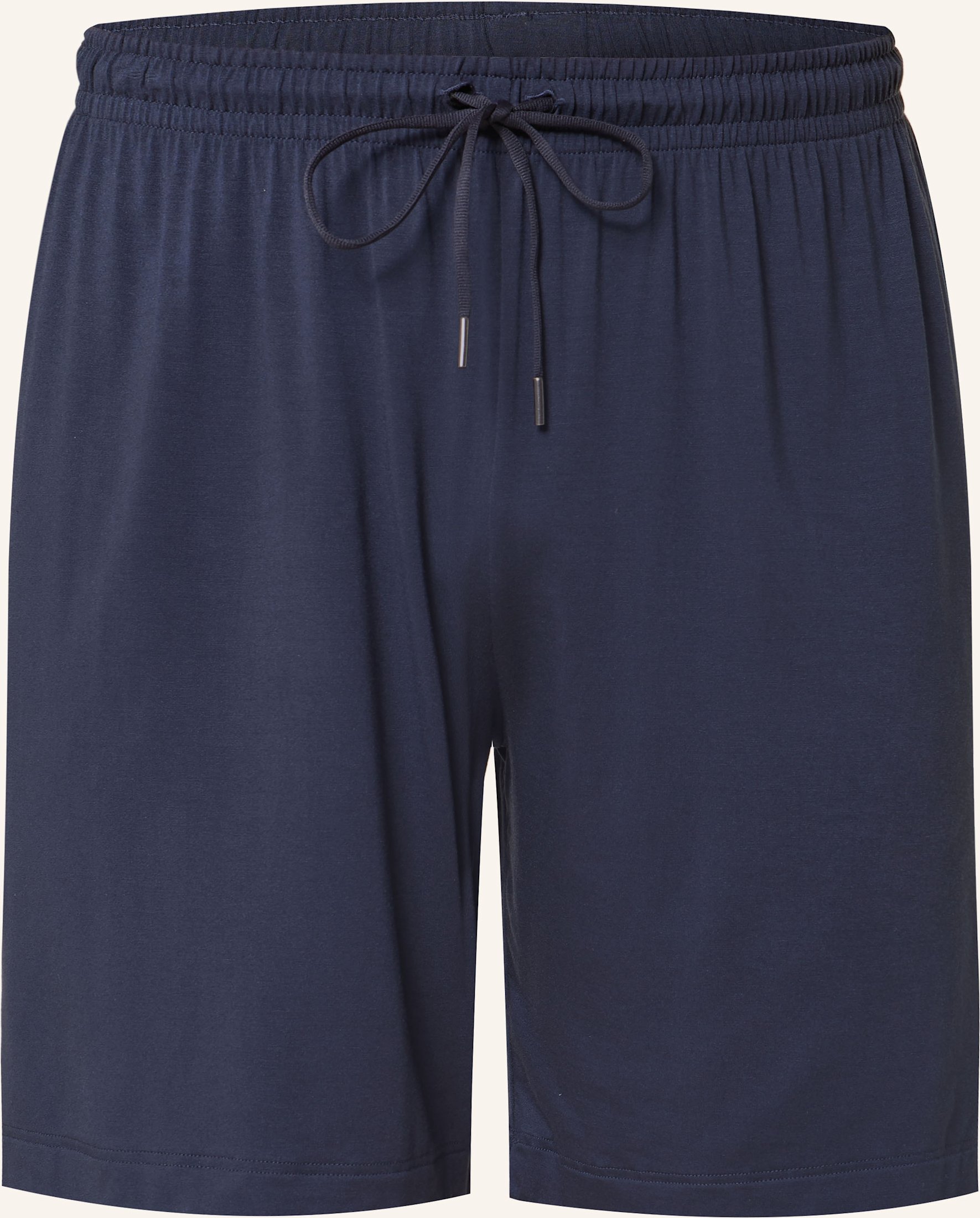 Mey Schlafshorts Serie Jefferson blau