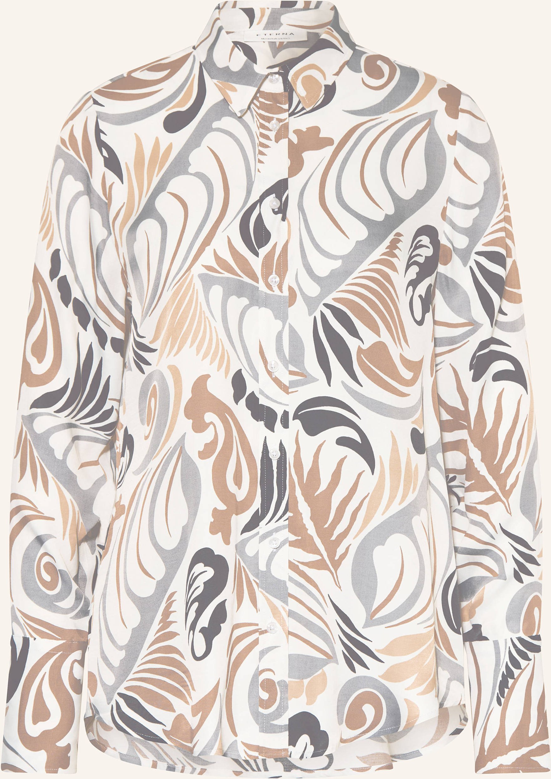 Eterna Hemdbluse grau