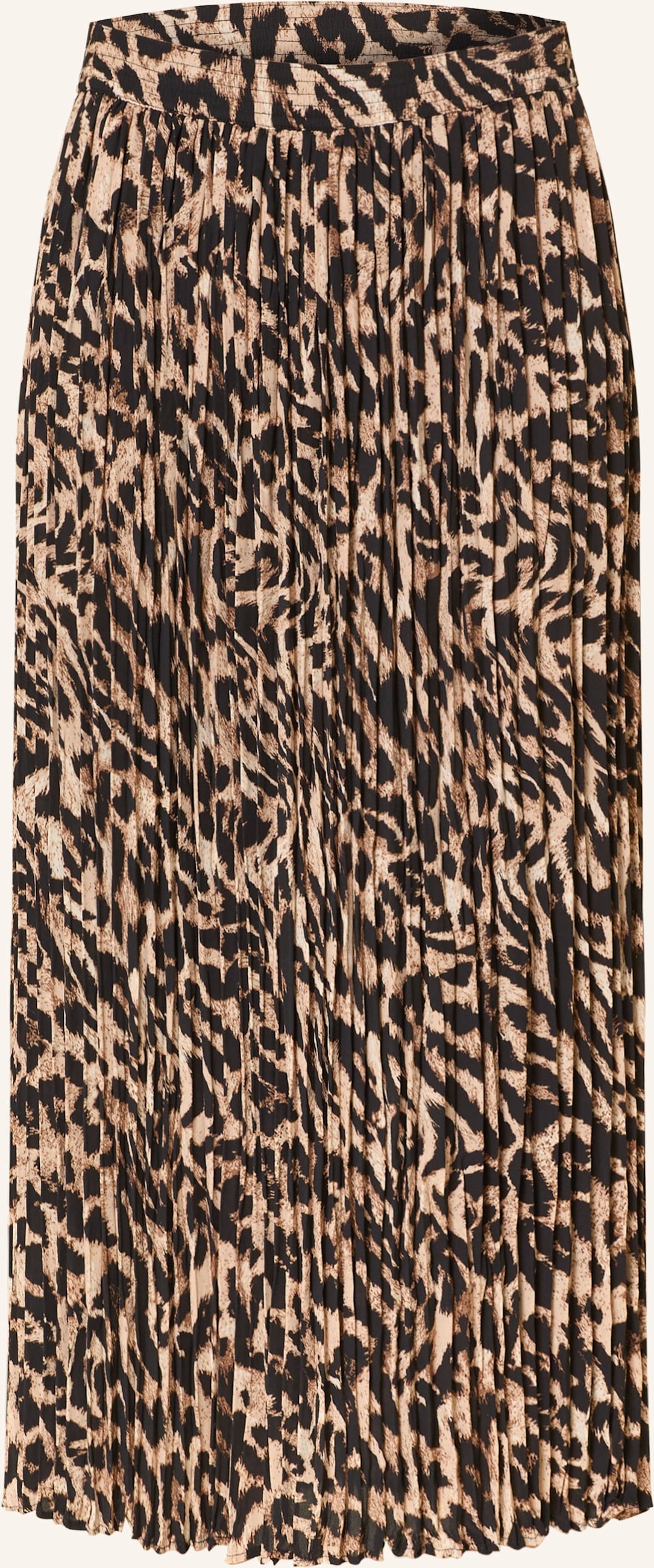 Betty Barclay Plisseerock schwarz