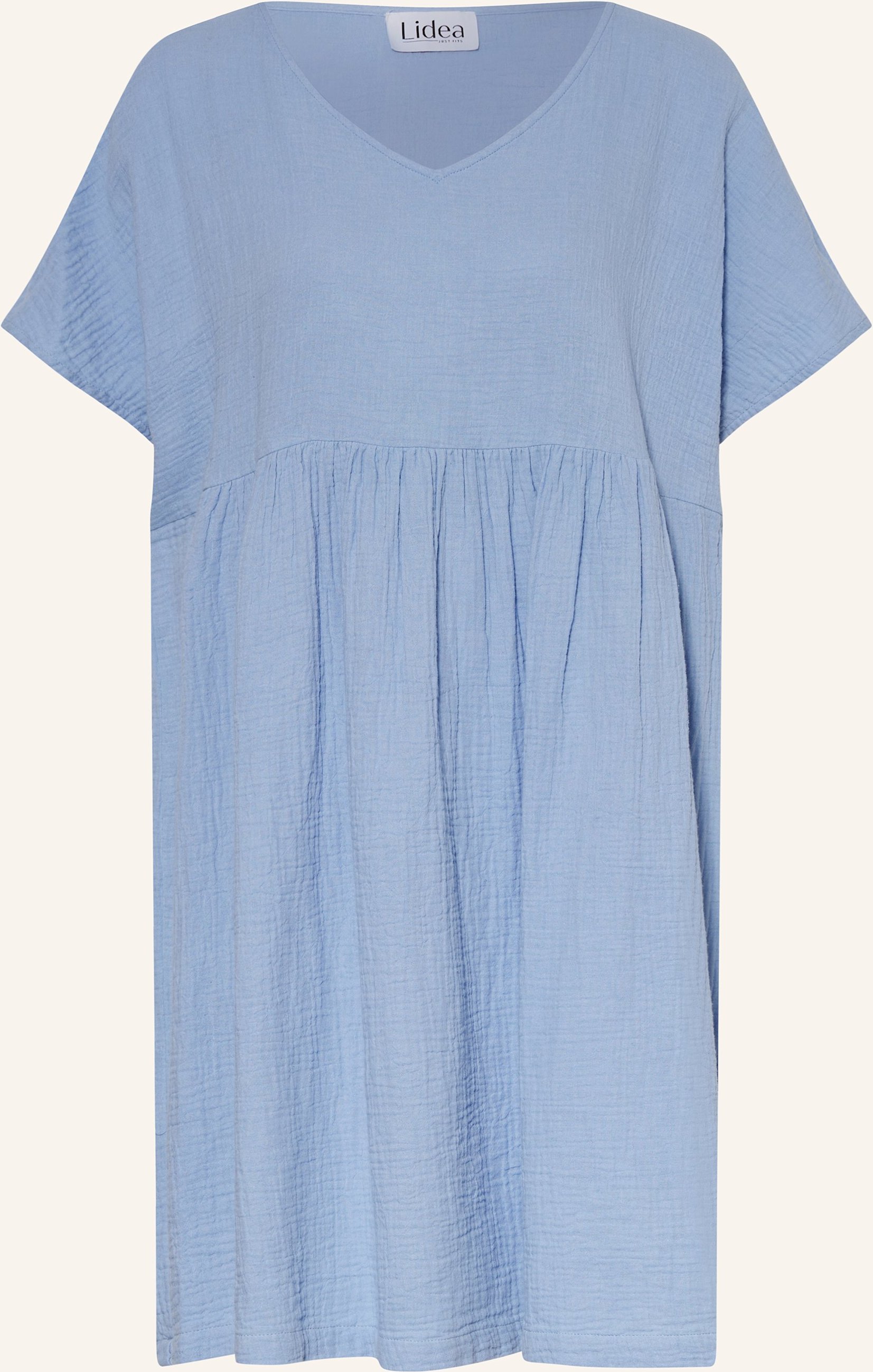 Lidea Strandkleid Sports Club Aus Musselin blau