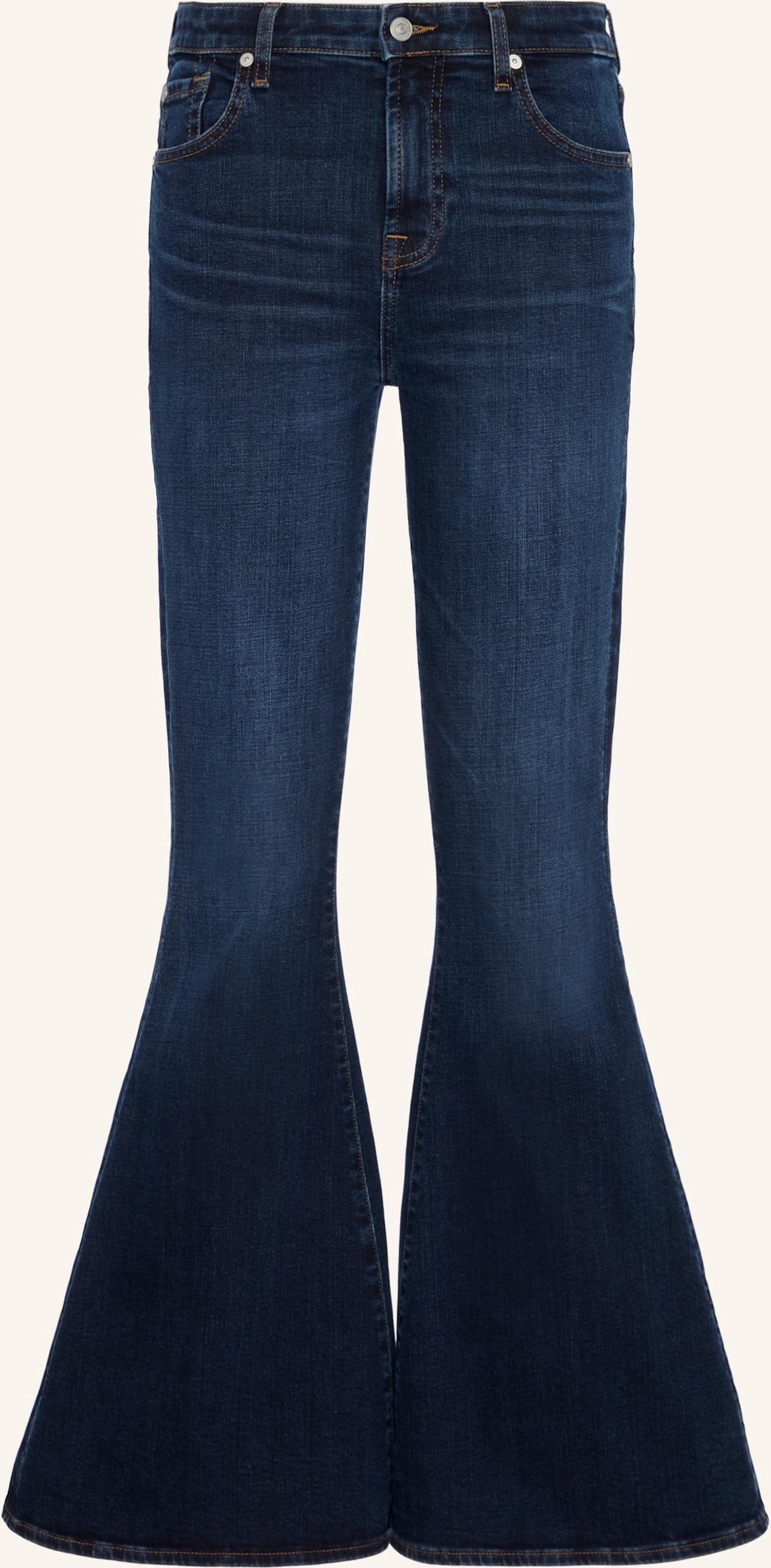 7 For All Mankind Jeans The Bell Flare Fit blau