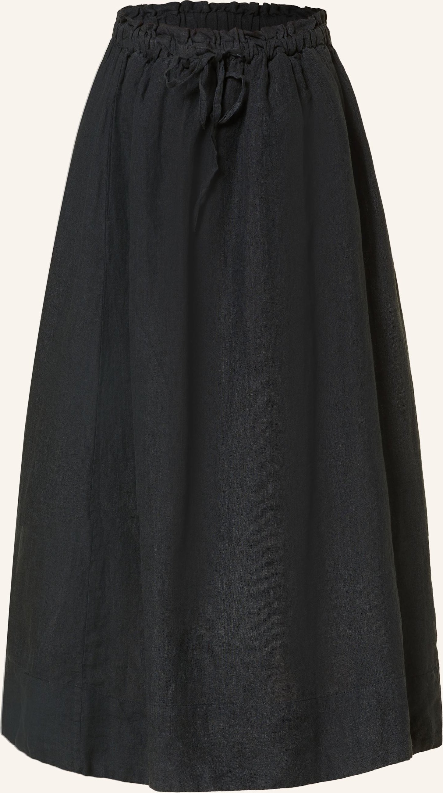 Thumbnail - Selected Femme Leinenrock schwarz