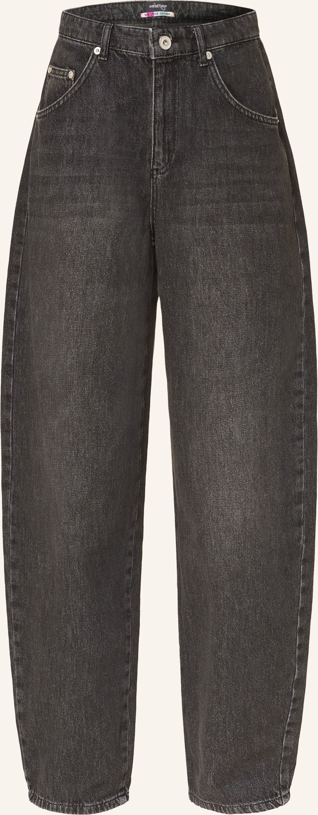 Ottod'ame Barrel Jeans schwarz