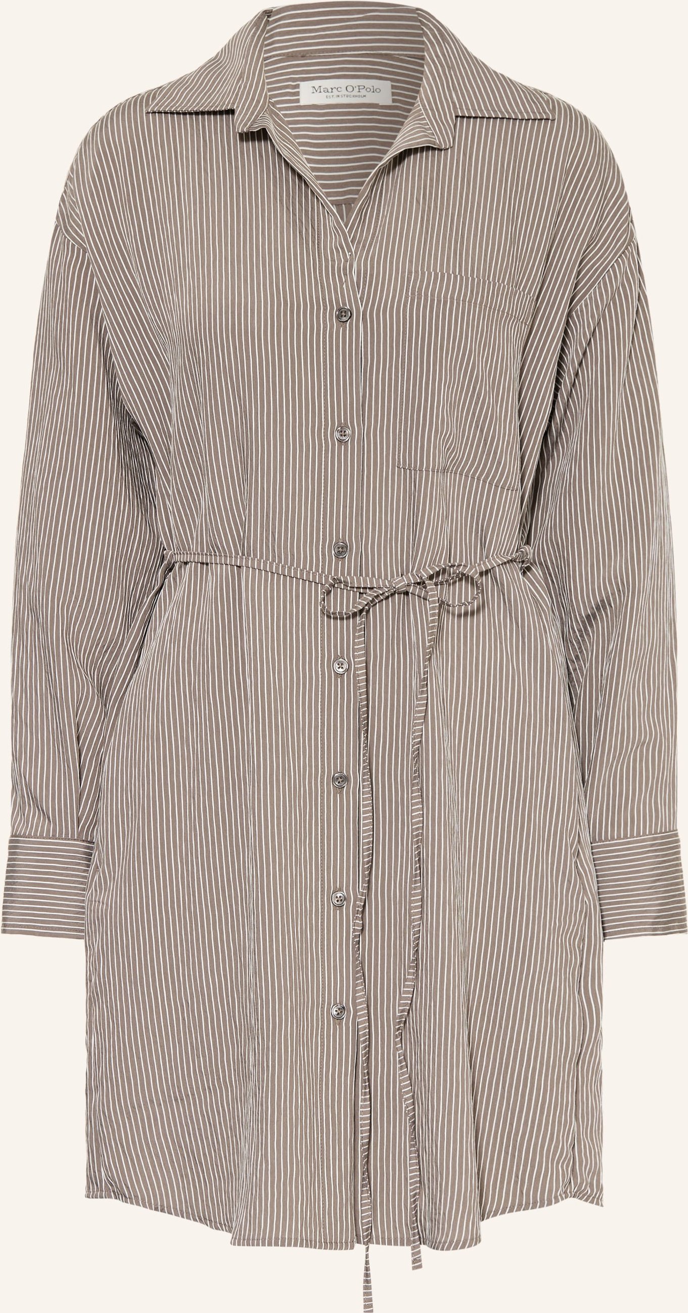 Marc O'polo Hemdblusenkleid braun