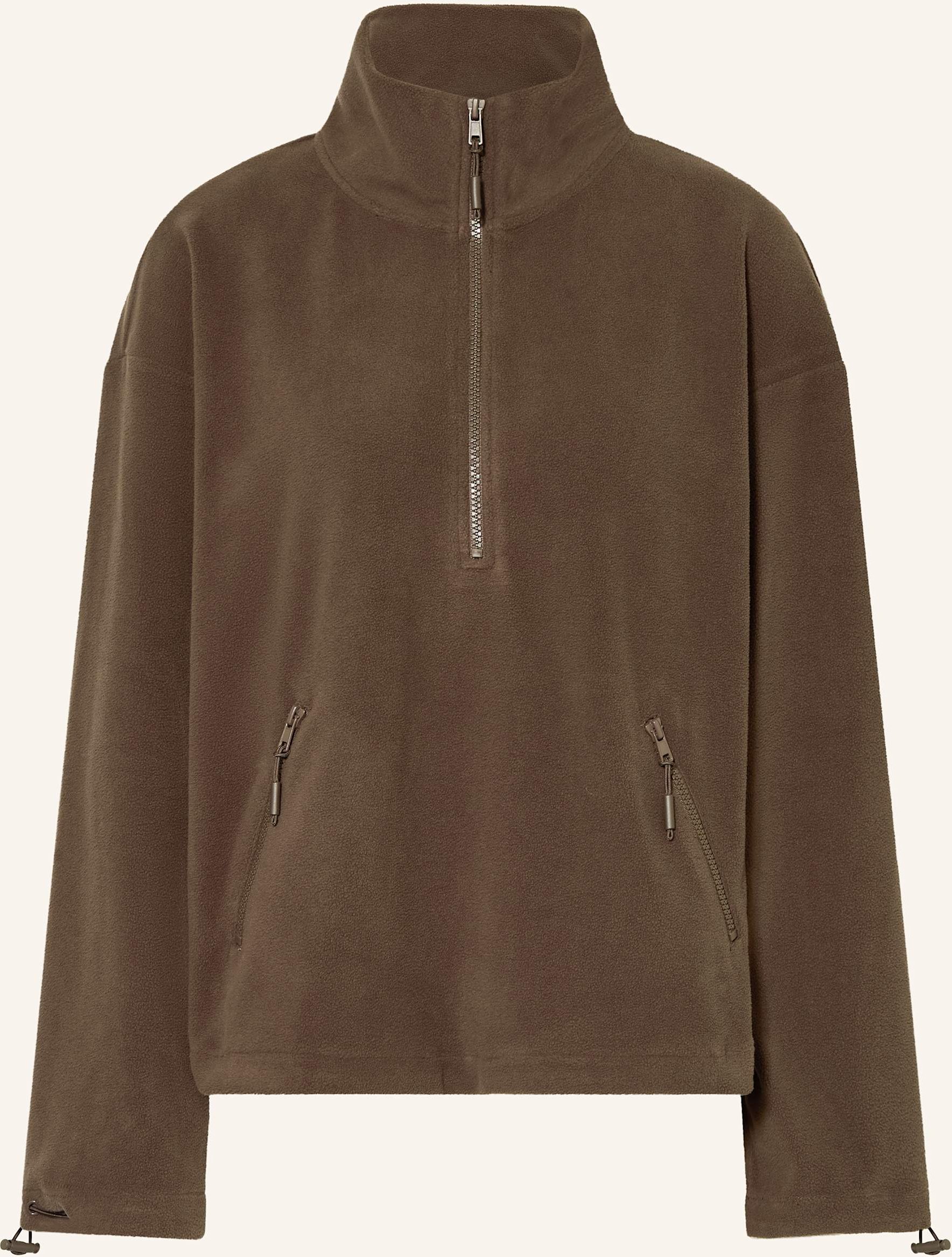 Mrs & Hugs Fleece-Troyer braun