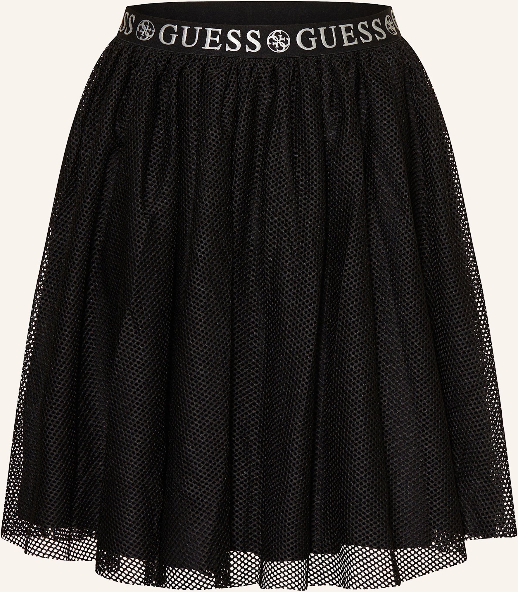 Guess Mesh-Rock schwarz