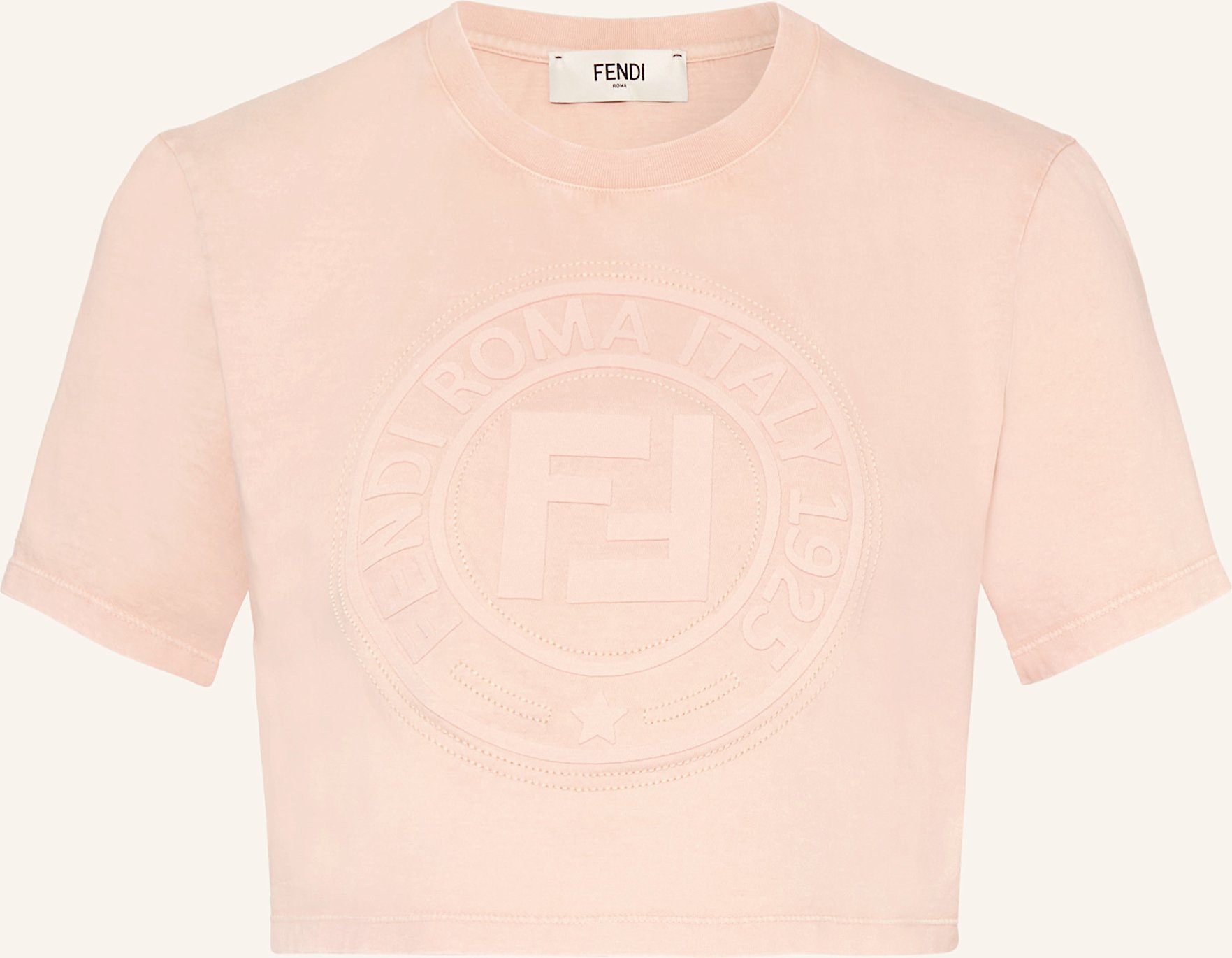 Fendi Cropped-Shirt pink