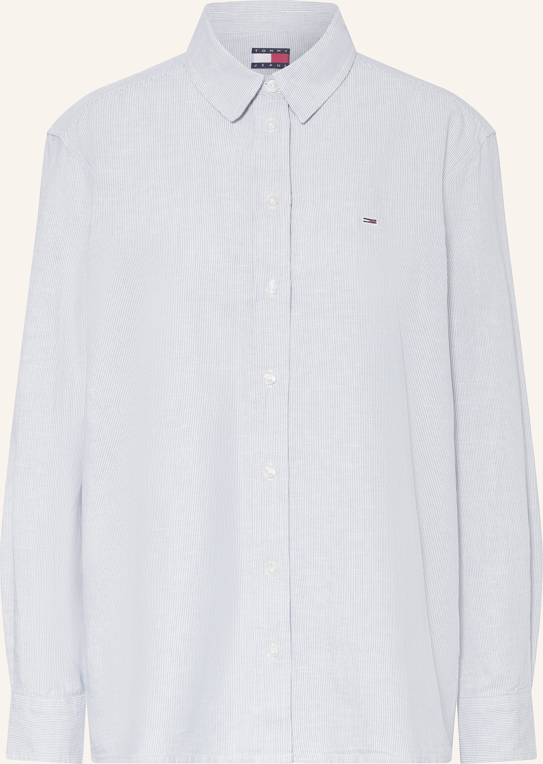 Thumbnail - Tommy Jeans Hemdbluse blau