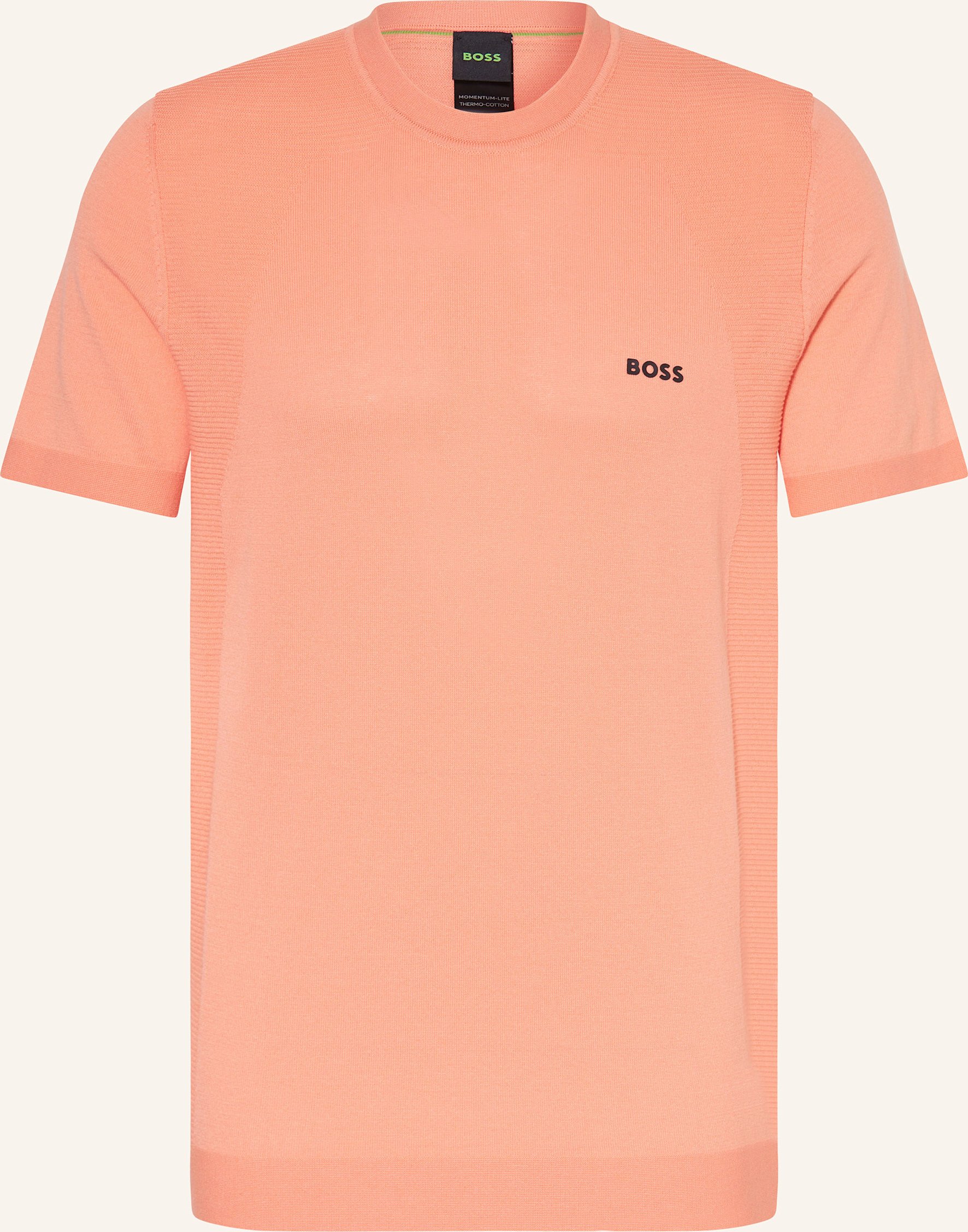 Boss Strickshirt Momentum_Lite rot