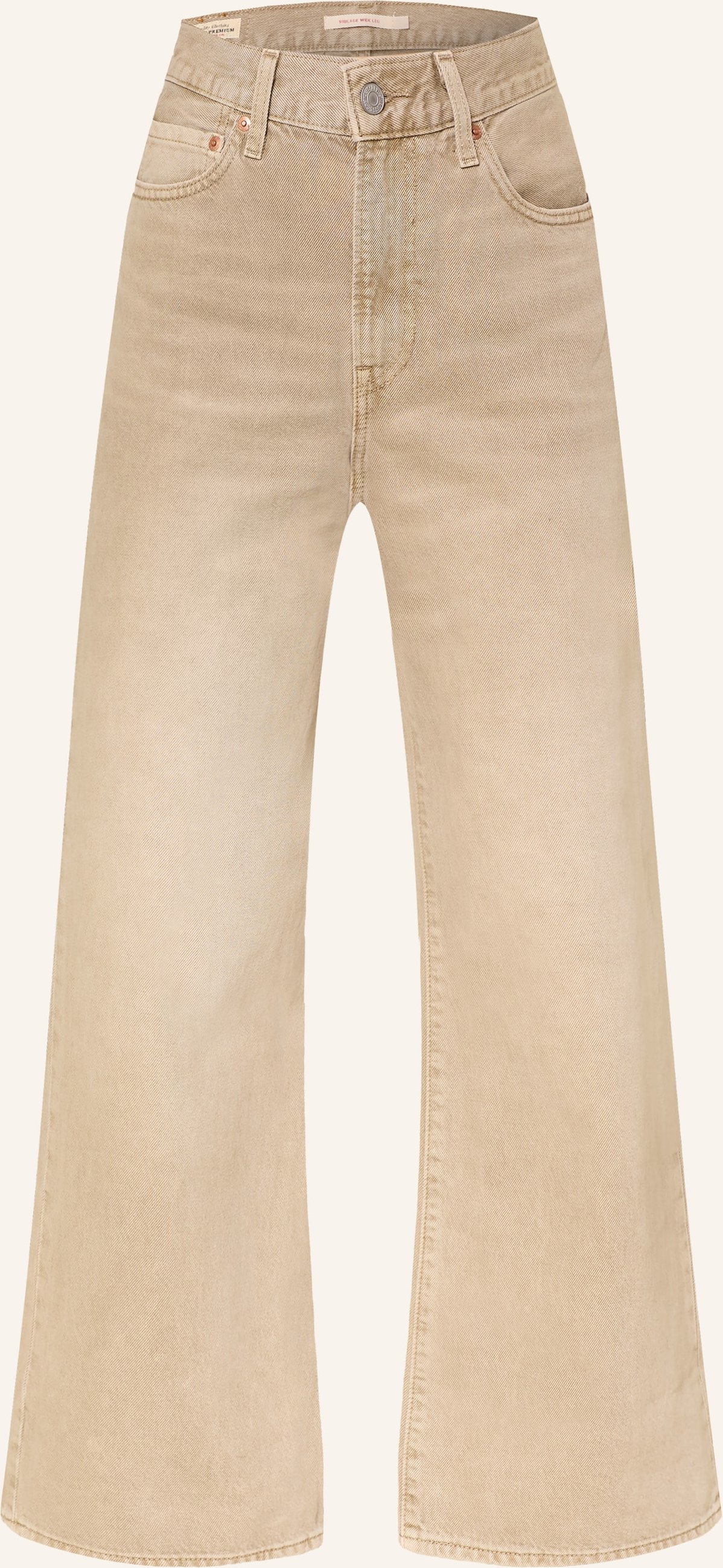 Levi's® Wide Leg Jeans Ribcage braun