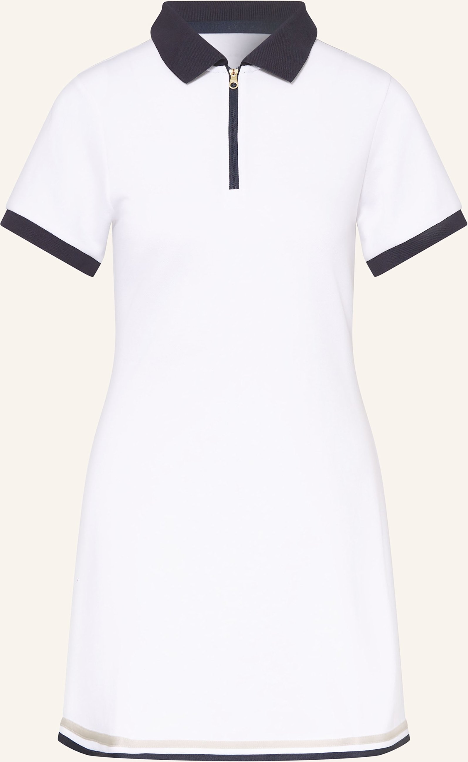 Varley Piqué-Tenniskleid Valentina Court weiss