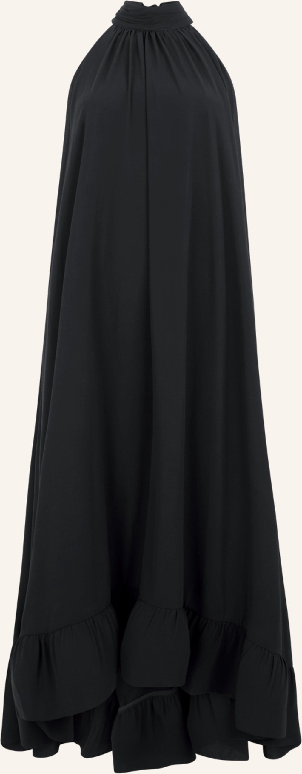 Apart Abendkleid Mit Volants schwarz