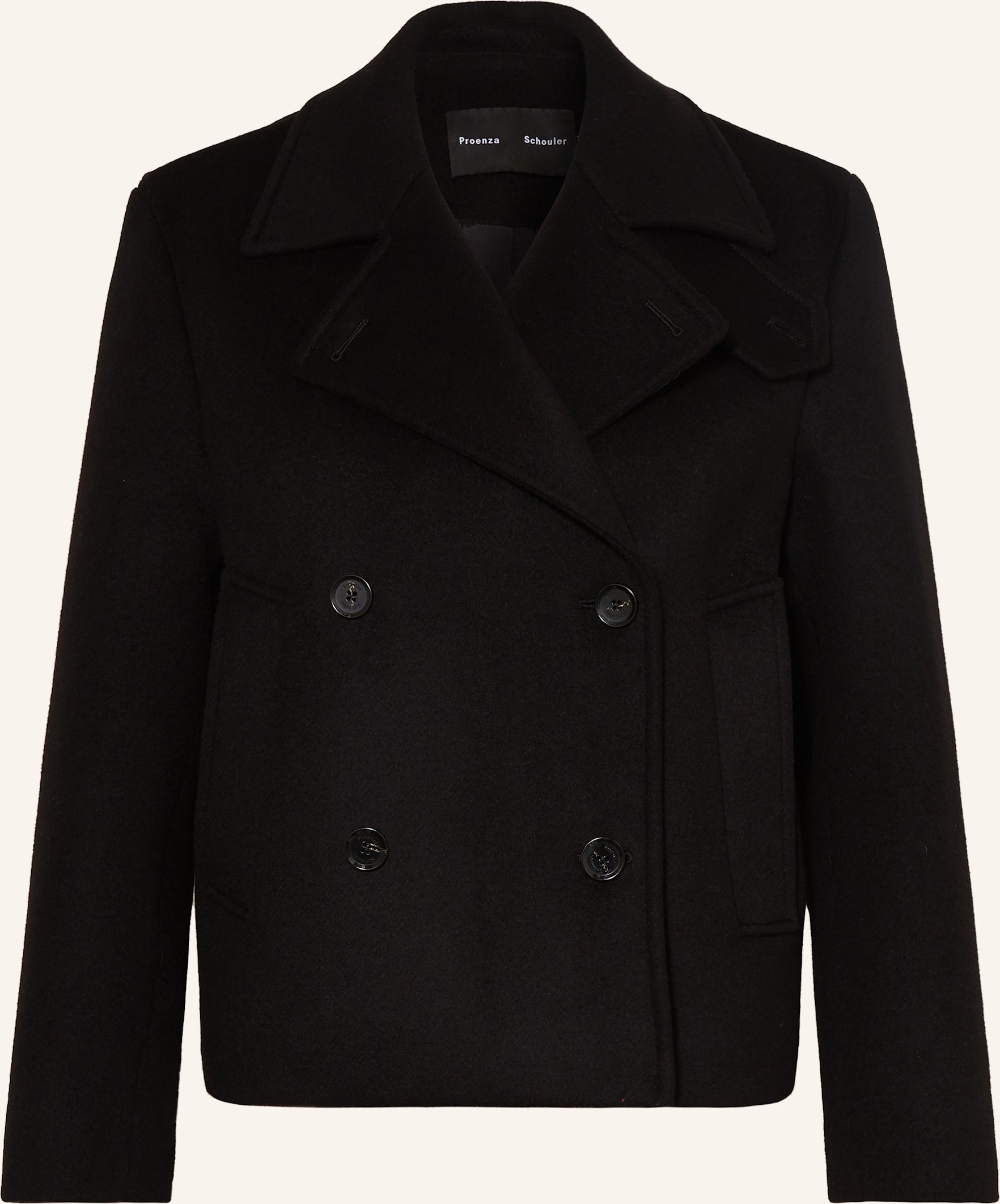 Thumbnail - Proenza Schouler Cabanjacke Nola schwarz