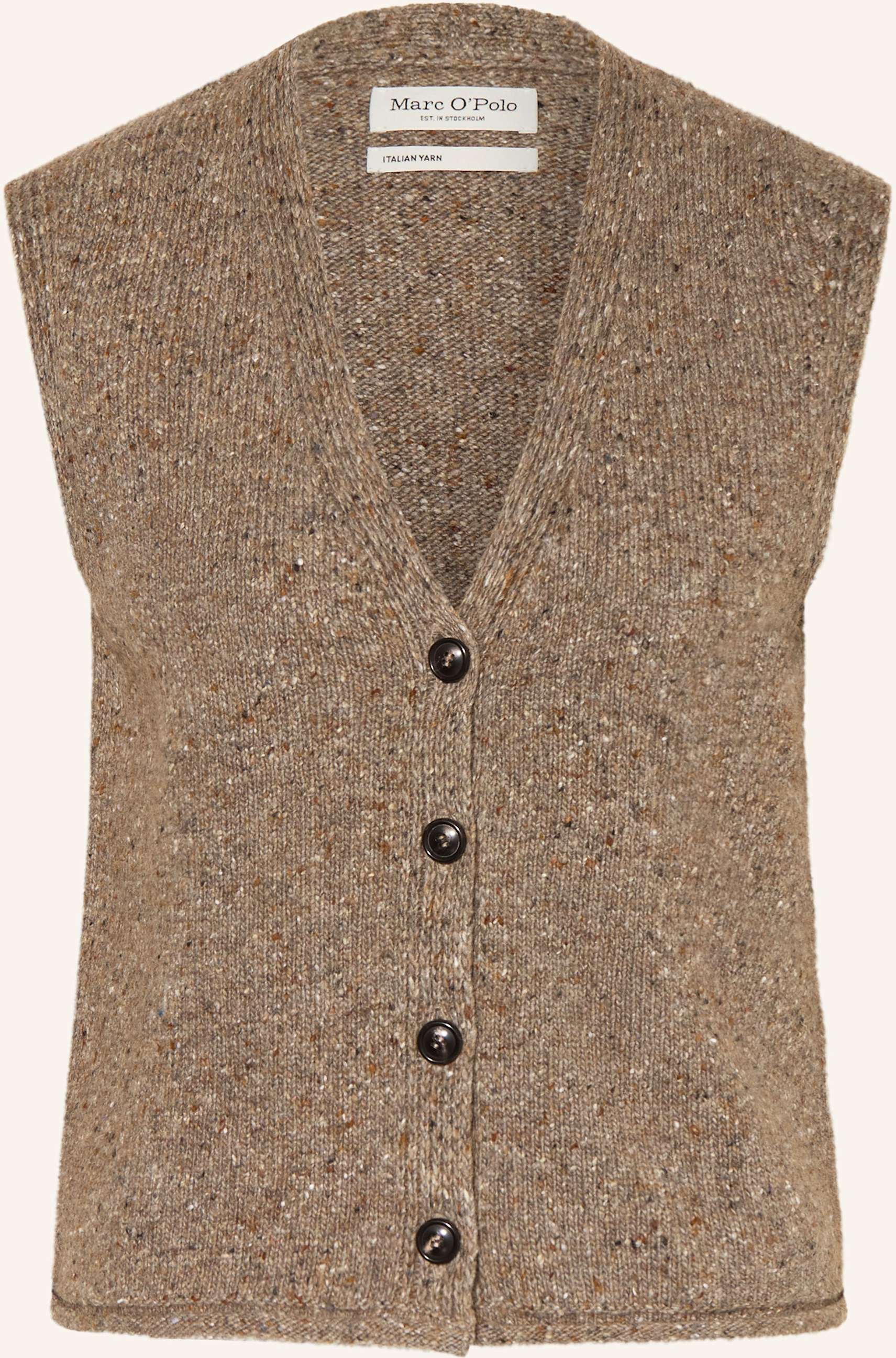 Marc O'polo Strickweste braun