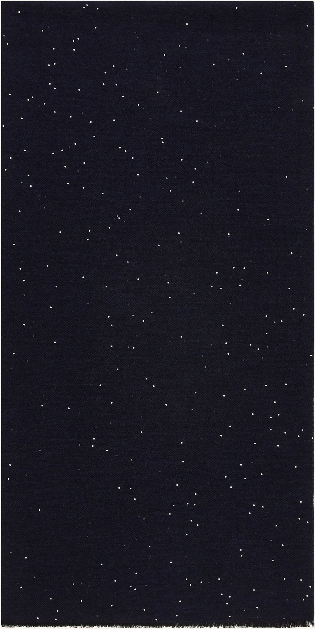 Peserico Schal Mit Pailletten schwarz