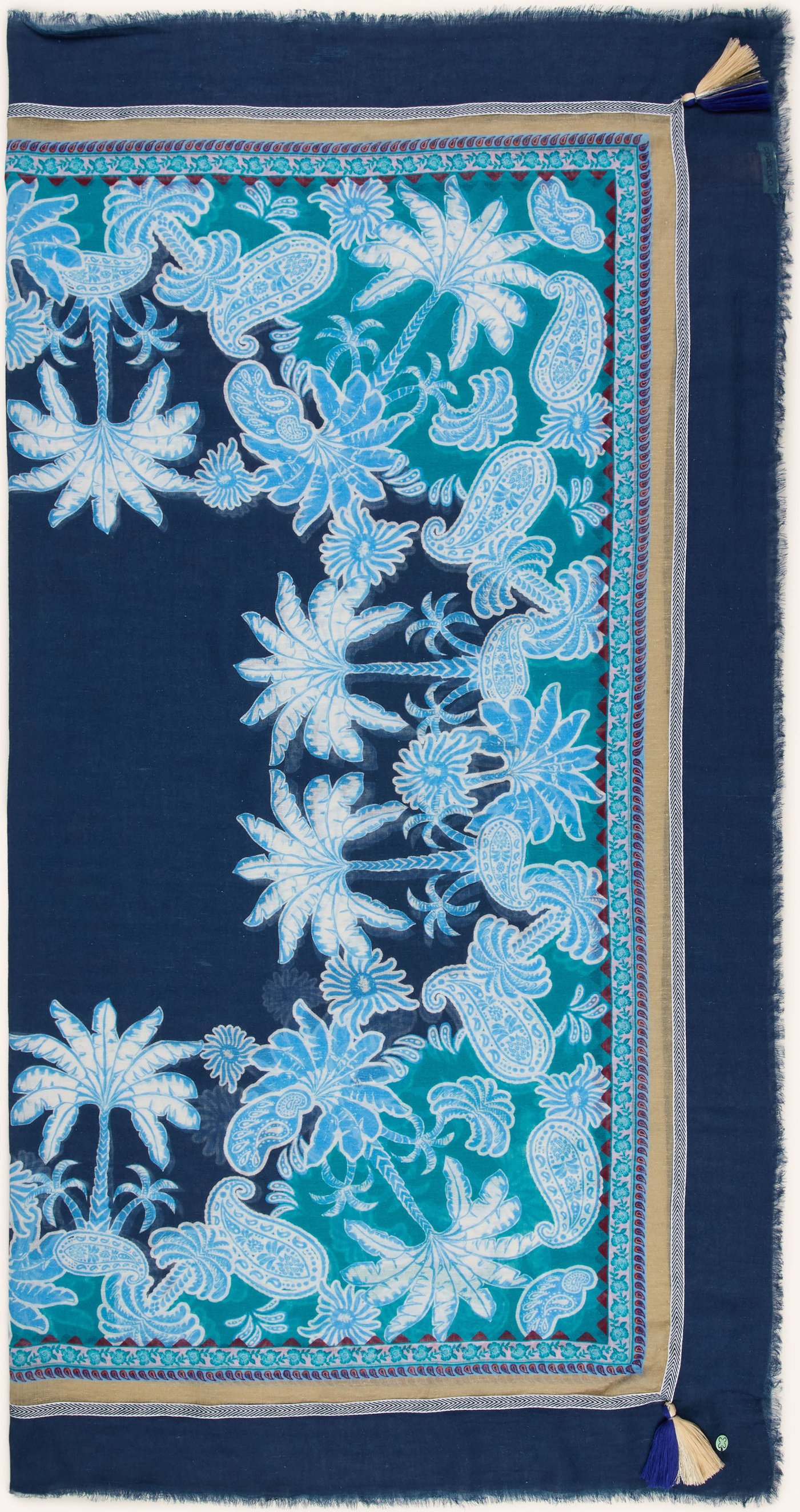 Codello Tuch blau
