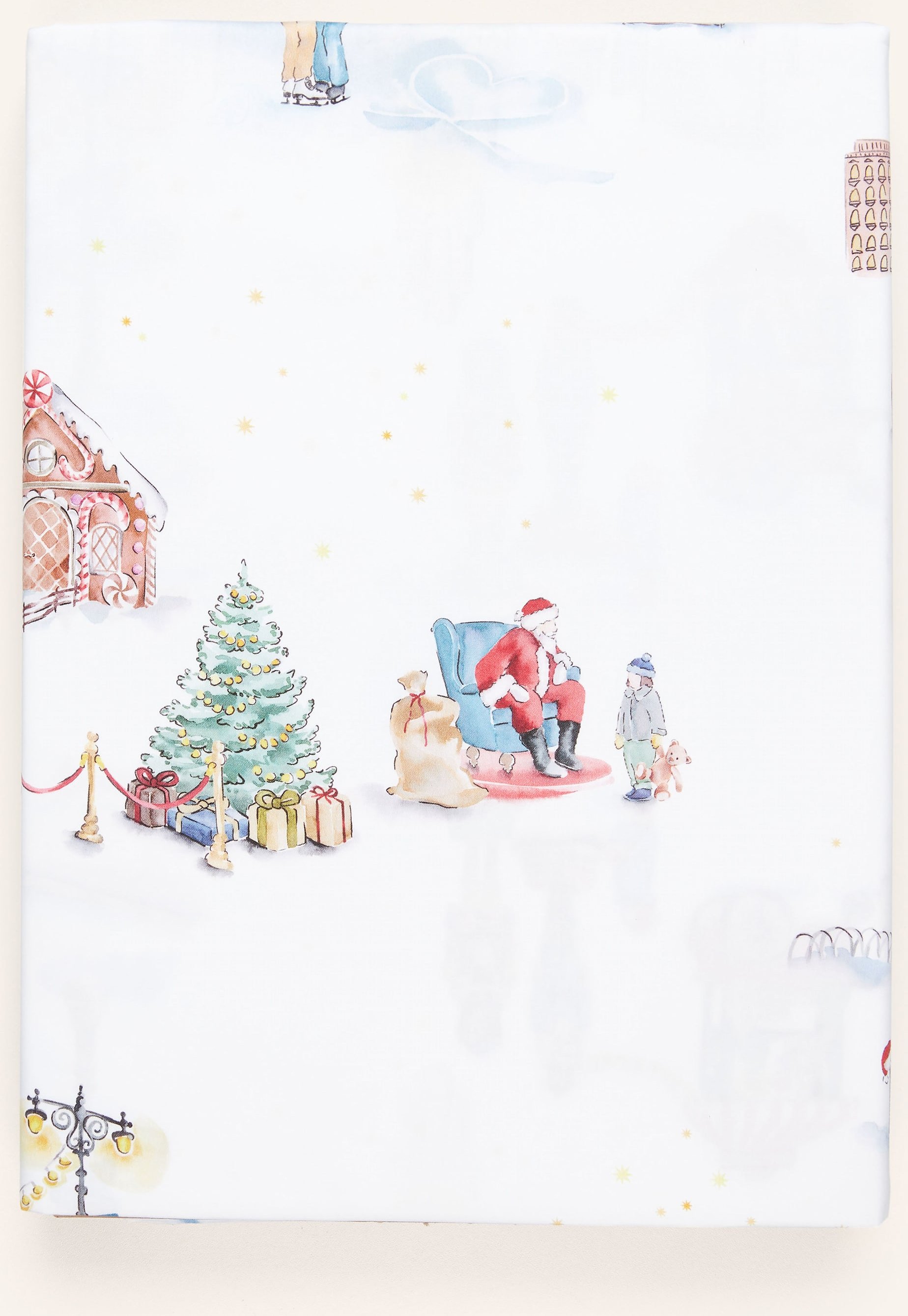 Schlossberg Bettbezug Santa In Ny weiss