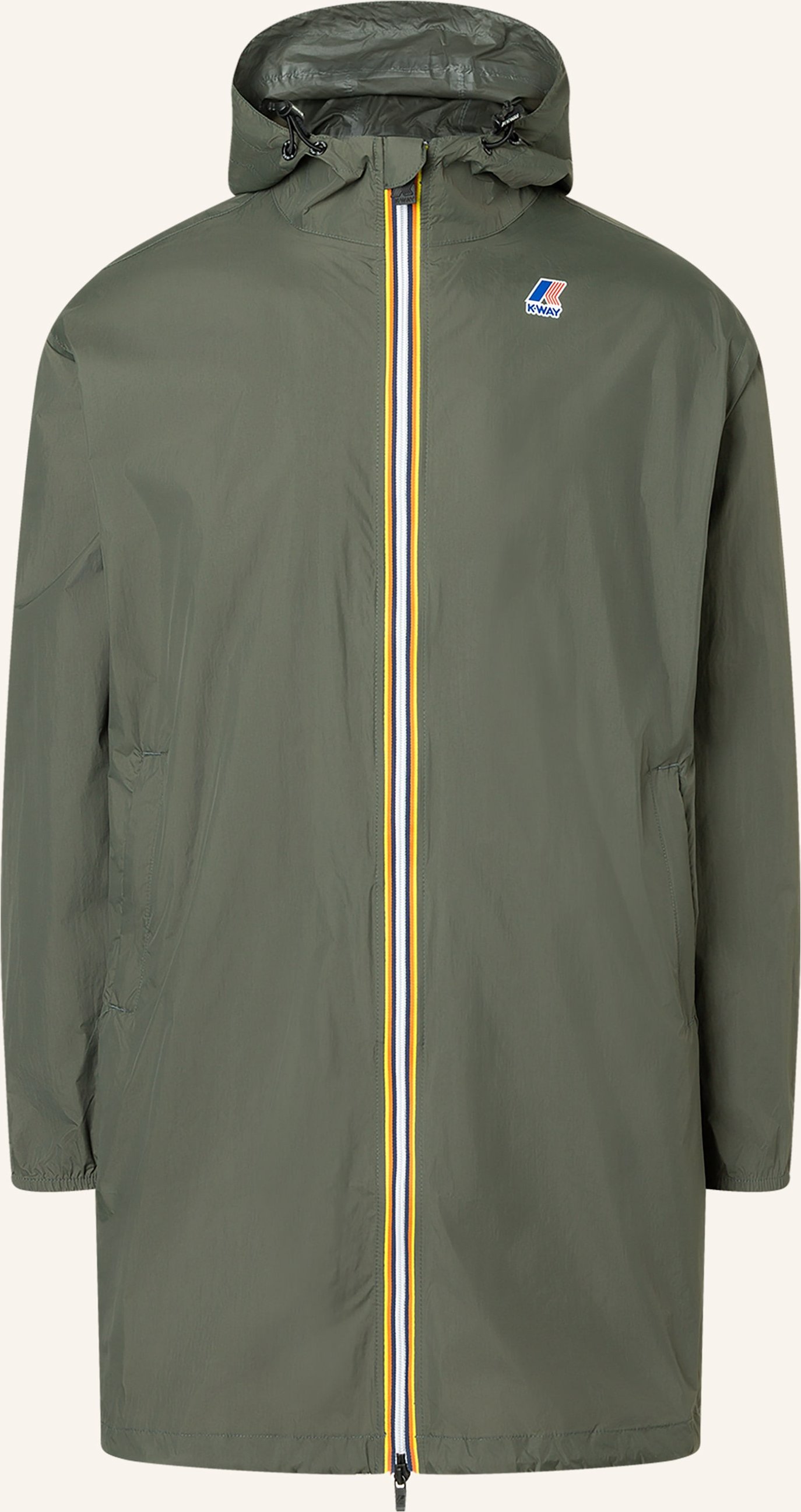 K-Way Regenmantel Le Vrai 4.0 Eiffel East gruen