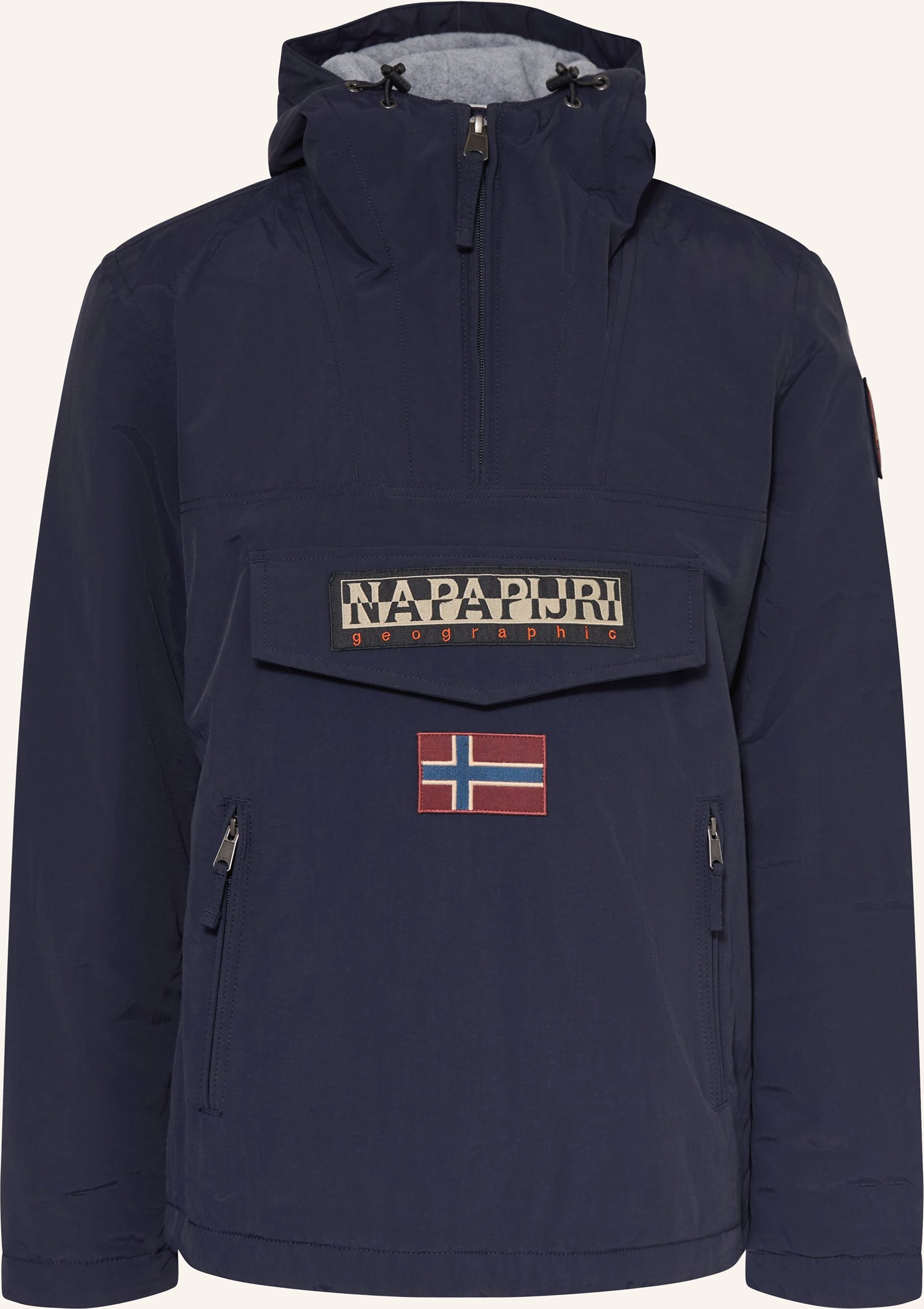 Napapijri Schlupfjacke Rainforest Pocket 2 beige