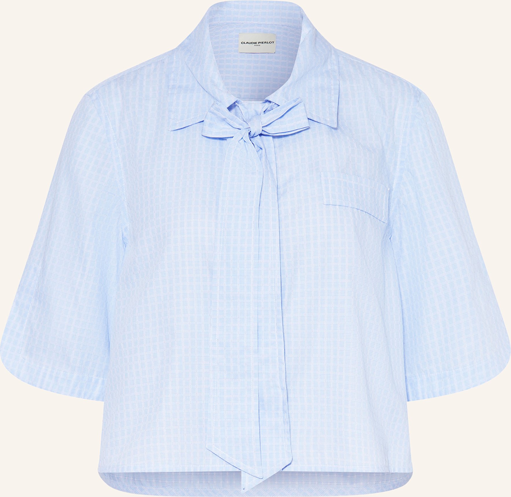 Claudie Pierlot Hemdbluse blau