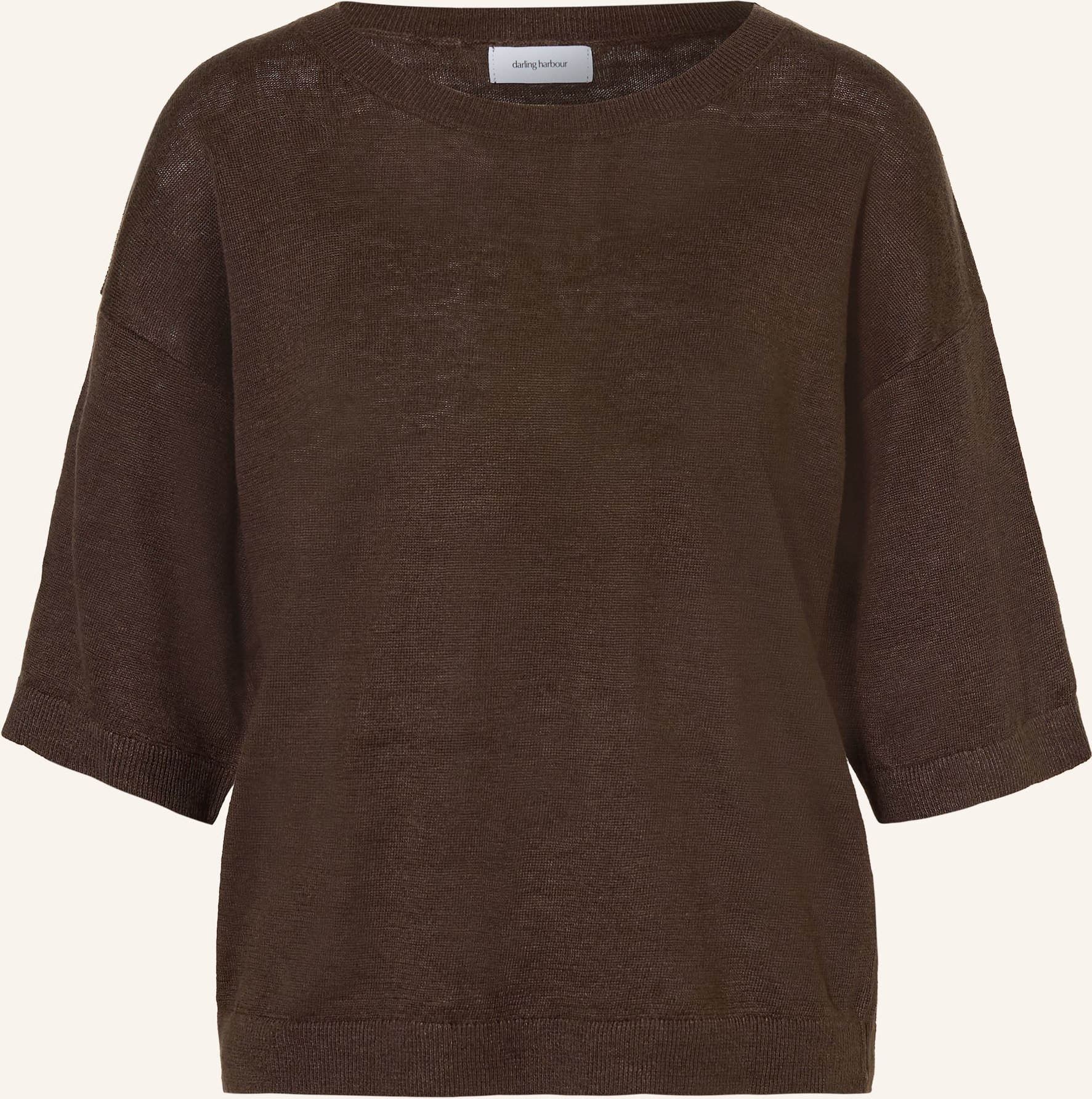 Darling Harbour Strickshirt braun