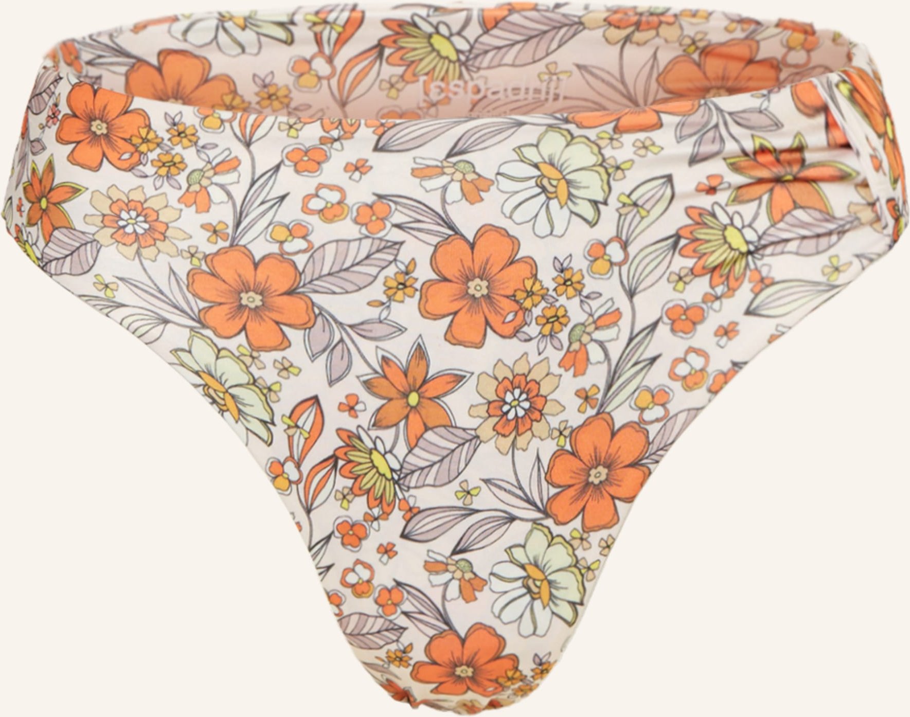 Espadrij L'originale High-Waist-Bikini-Hose Eileen orange
