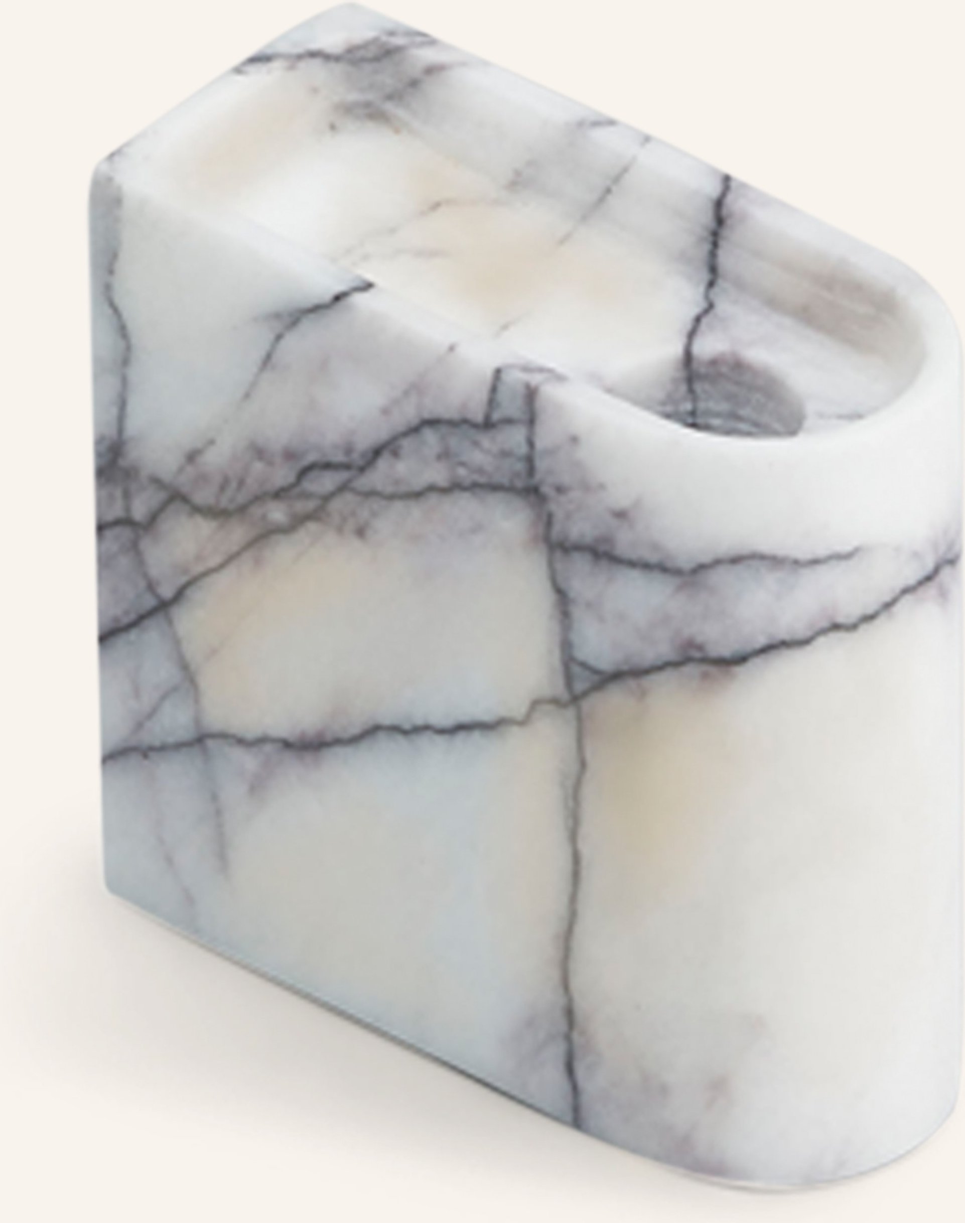 Northern Kerzenhalter Monolith weiss