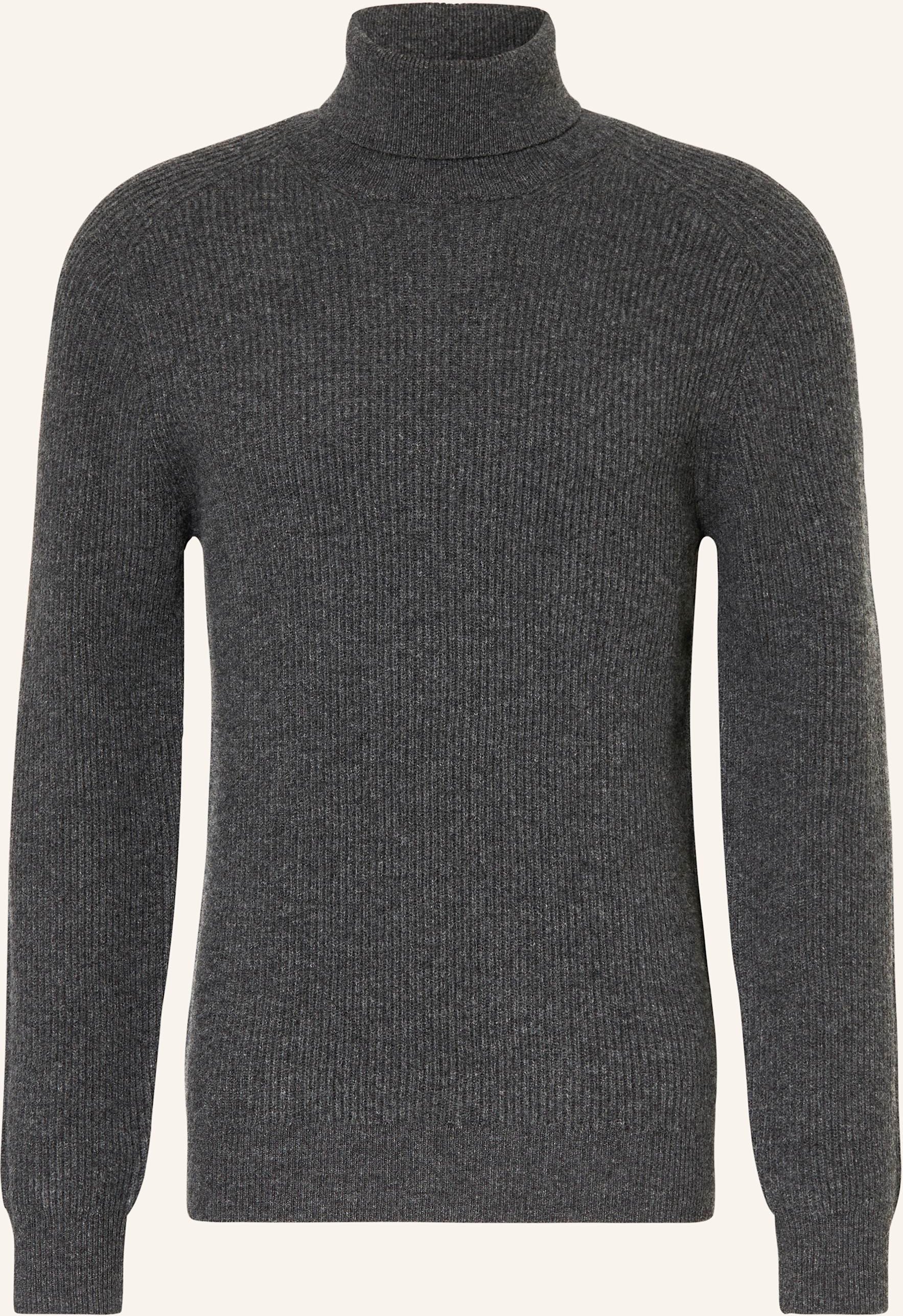 Thumbnail - Profuomo Rollkragenpullover grau
