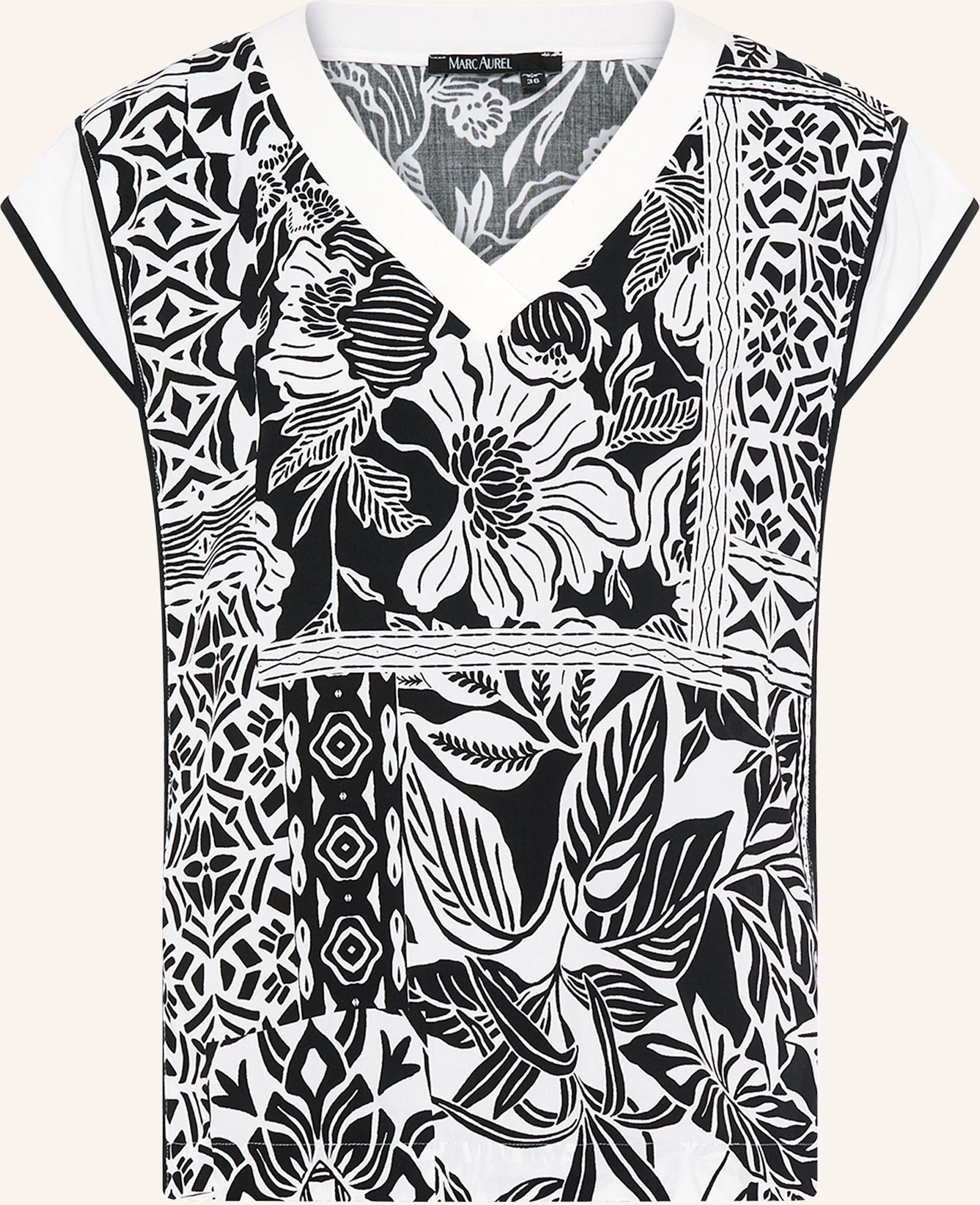 Marc Aurel Top schwarz