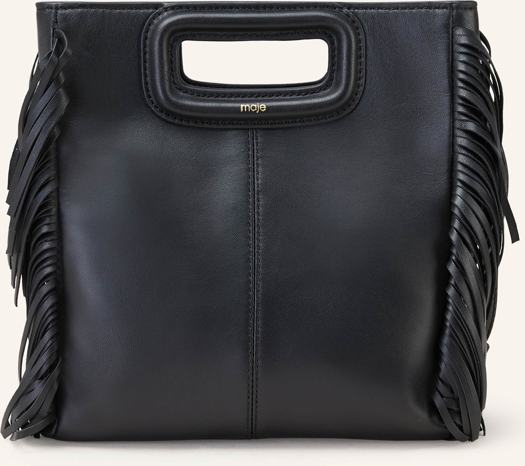 Maje Handtasche schwarz