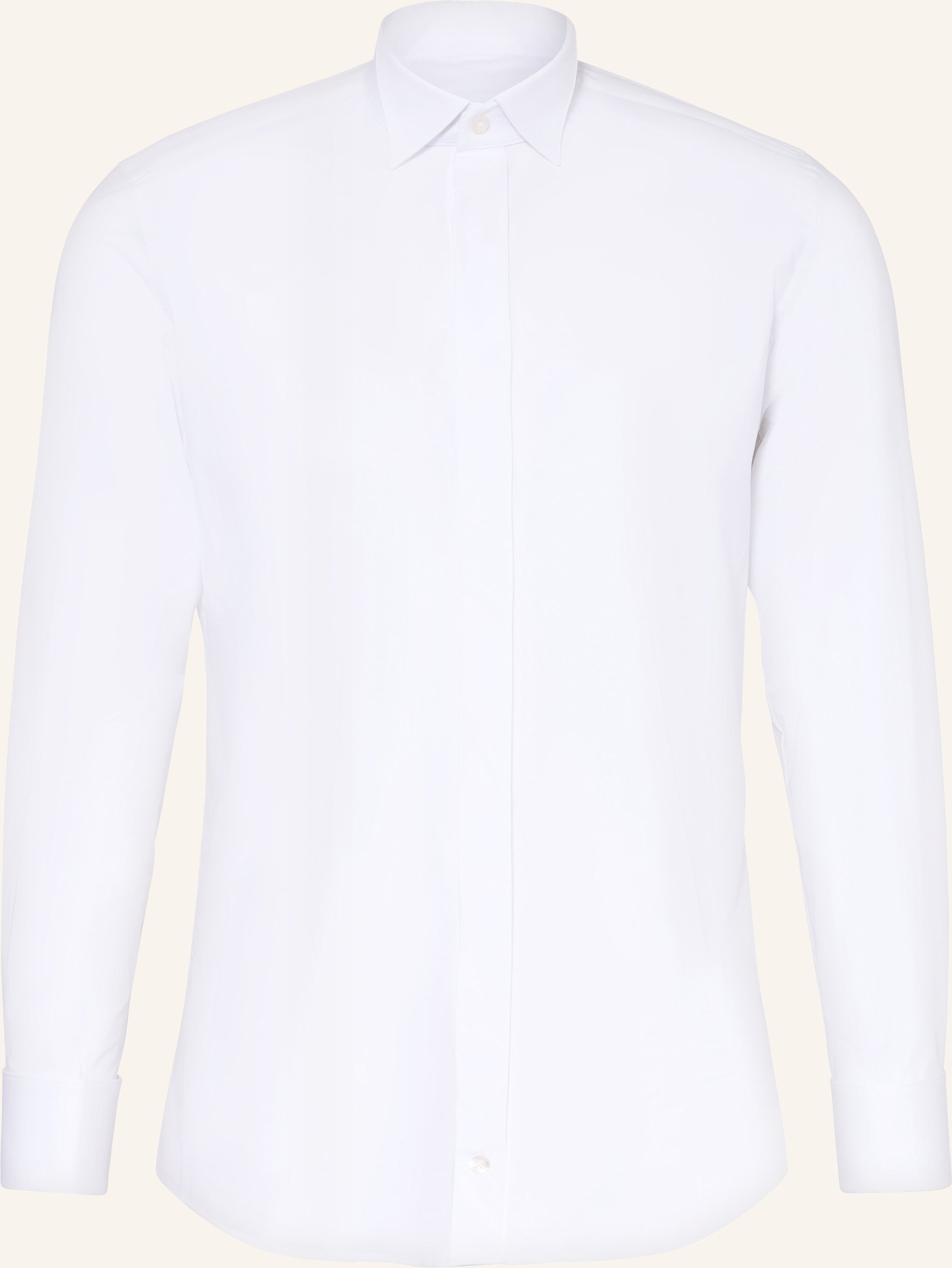 Wilvorst Smoking-Hemd Body Fit weiss